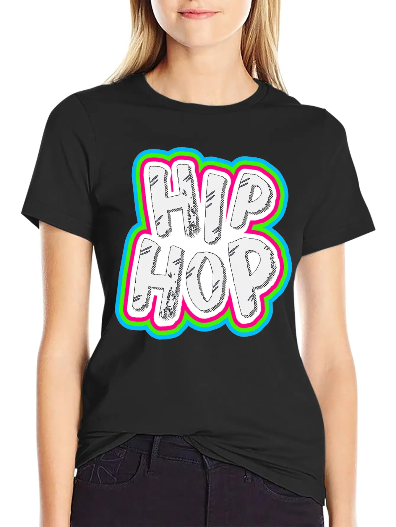 Hip Hop Basic Graphic T-Shirt – Daily Comfort In Soft Cotton