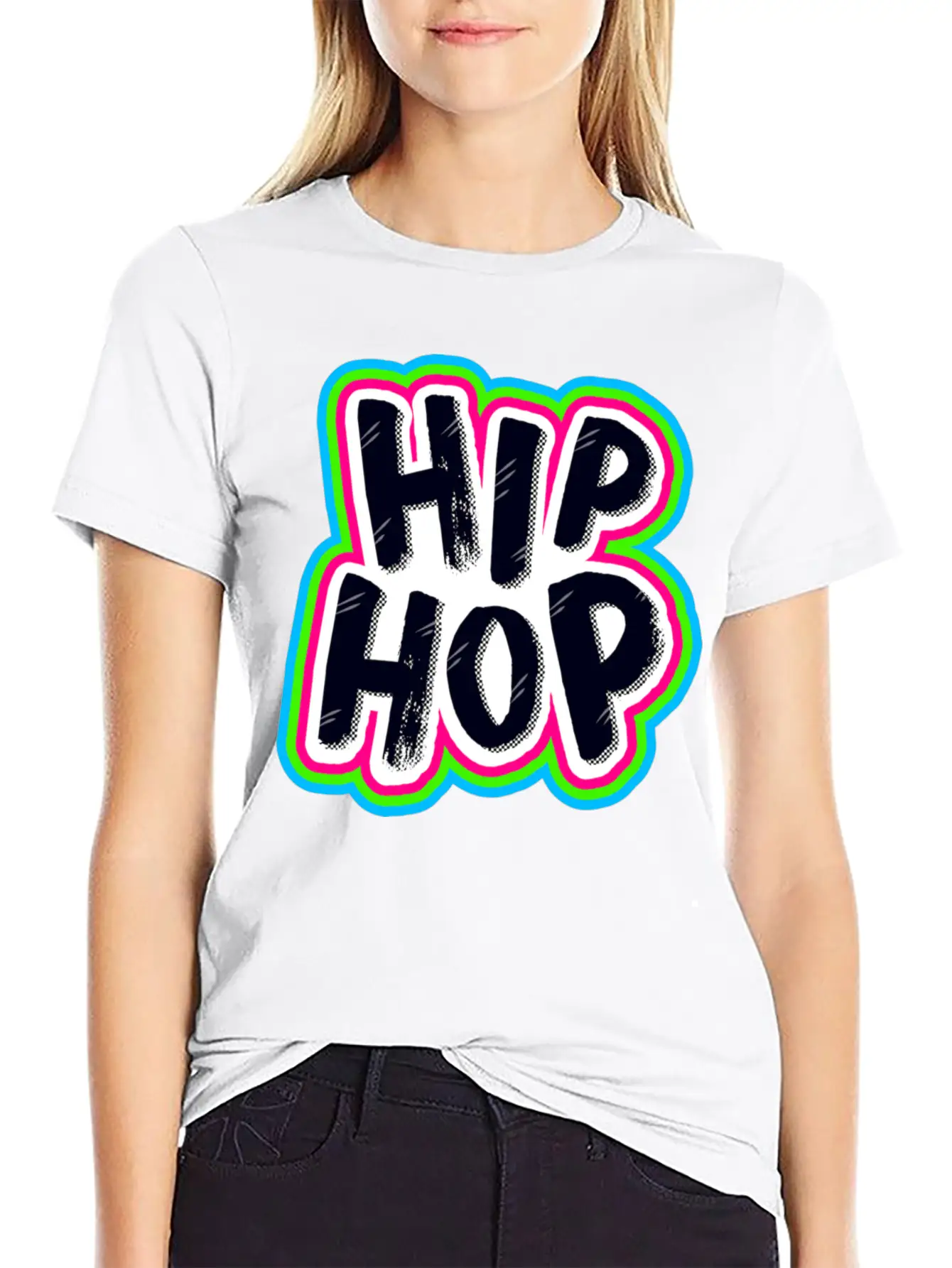 Hip Hop Basic Graphic T-Shirt – Daily Comfort In Soft Cotton
