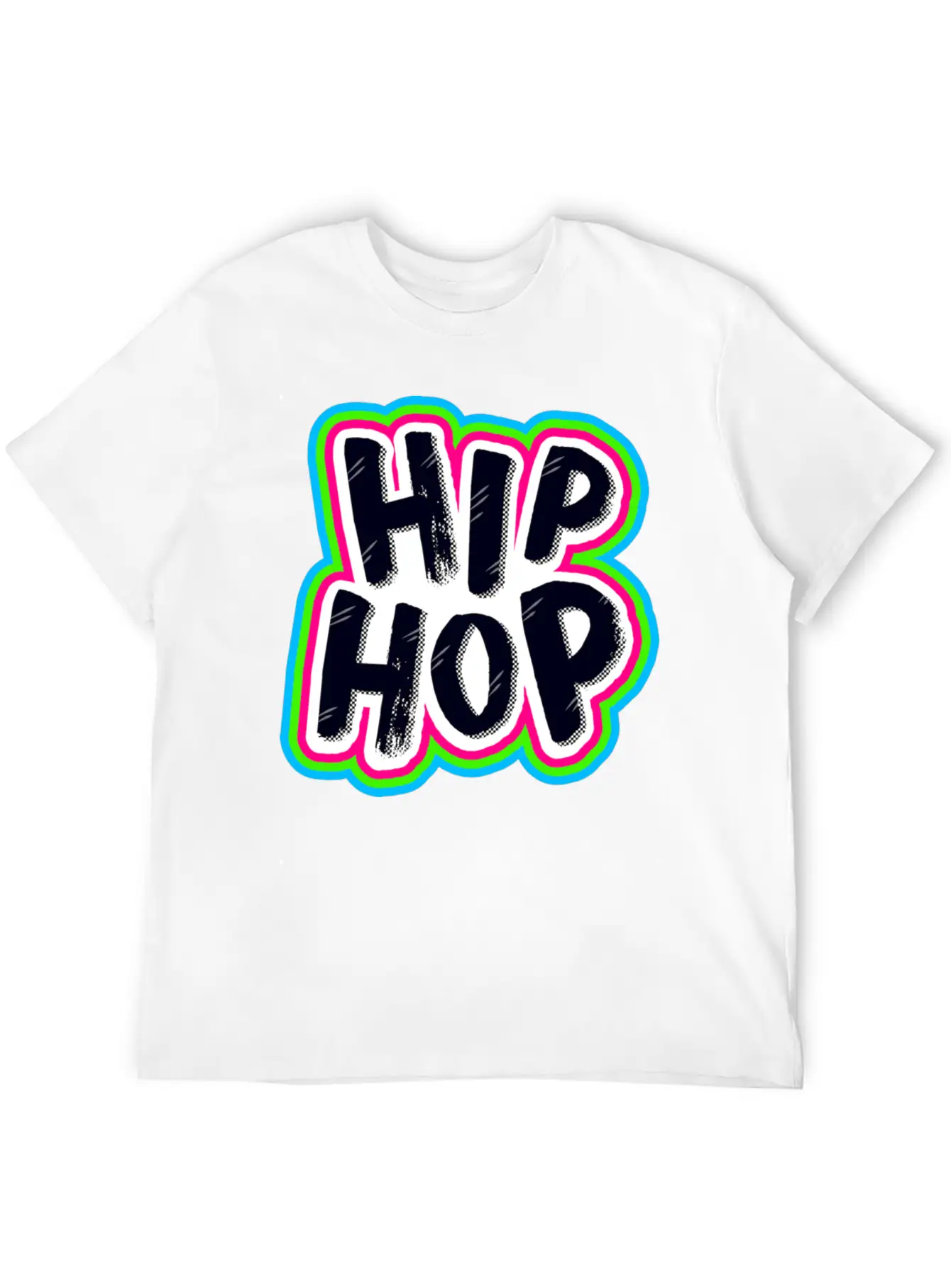 Hip Hop Basic Graphic T-Shirt – Daily Comfort In Soft Cotton