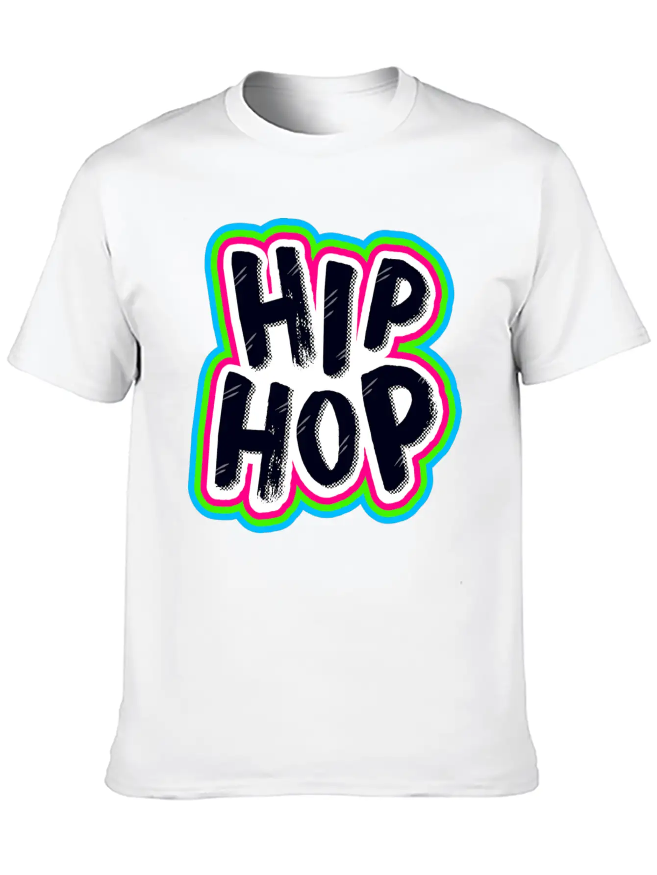 Hip Hop Basic Graphic T-Shirt – Daily Comfort In Soft Cotton