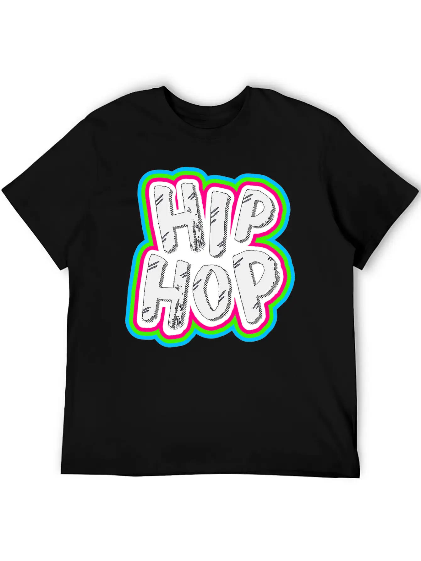Hip Hop Basic Graphic T-Shirt – Daily Comfort In Soft Cotton