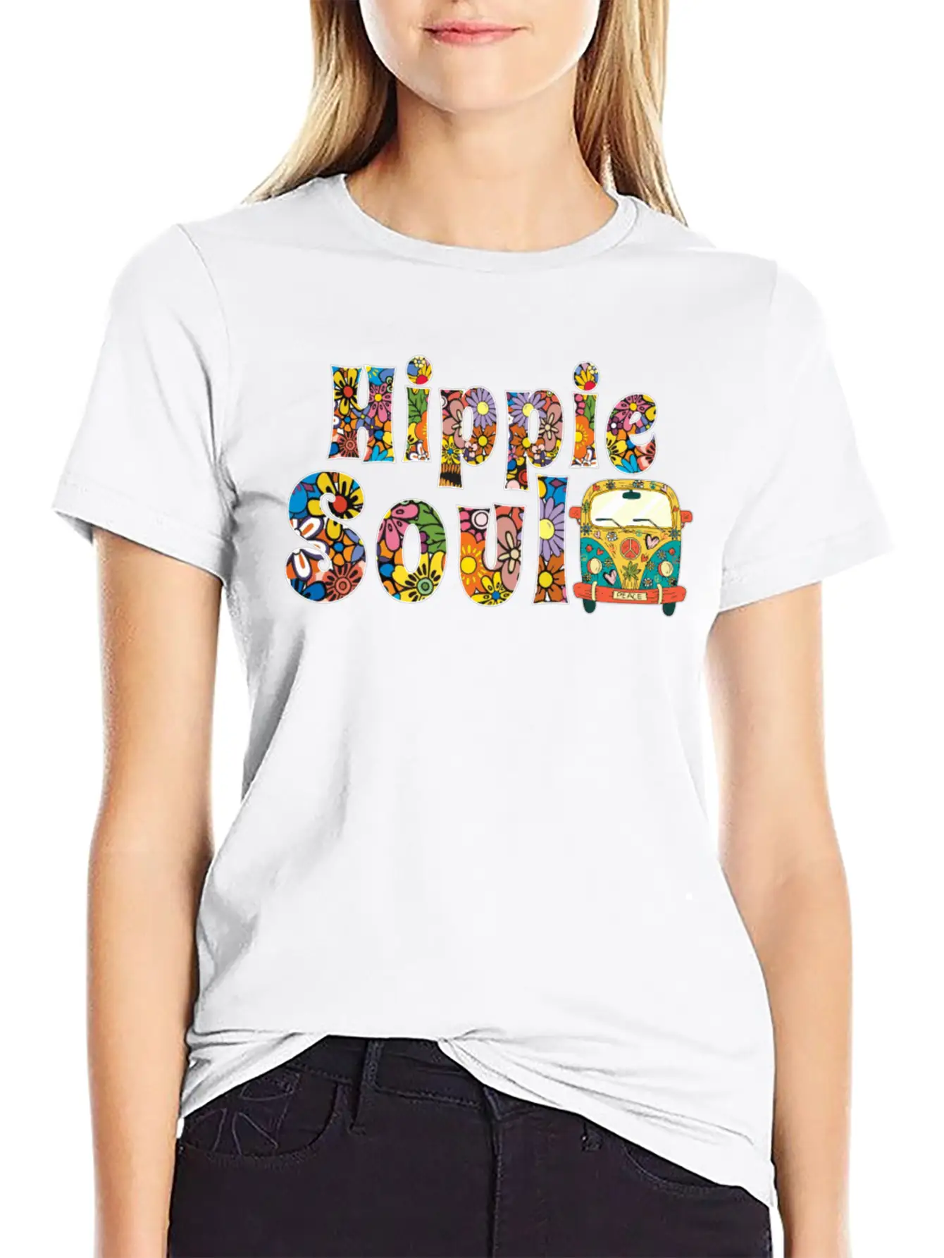 Hippie Soul Stylish Everyday T-Shirt – Unisex Basic Cotton Tee