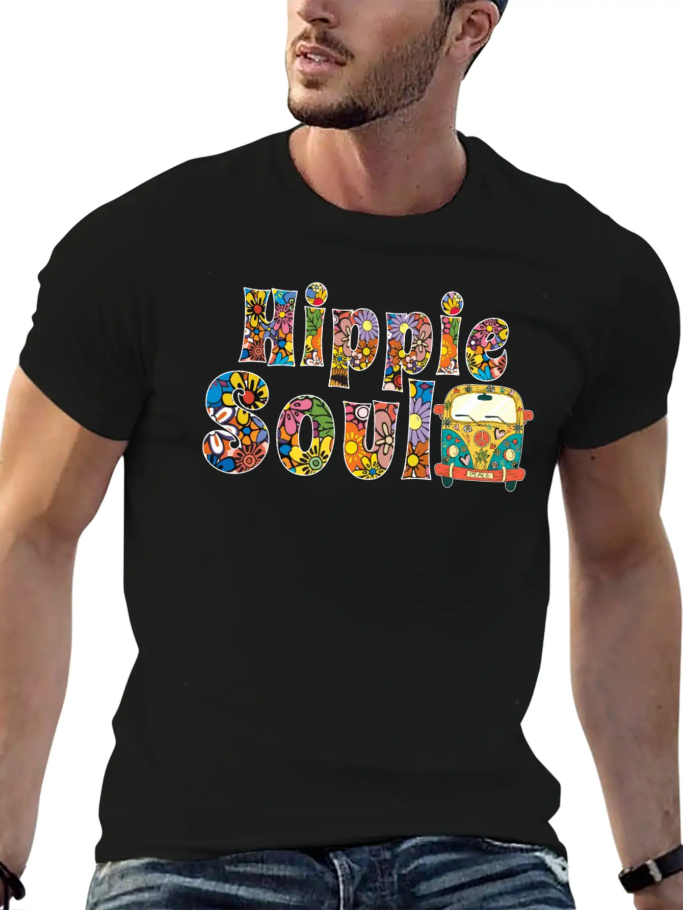 Hippie Soul Stylish Everyday T-Shirt – Unisex Basic Cotton Tee