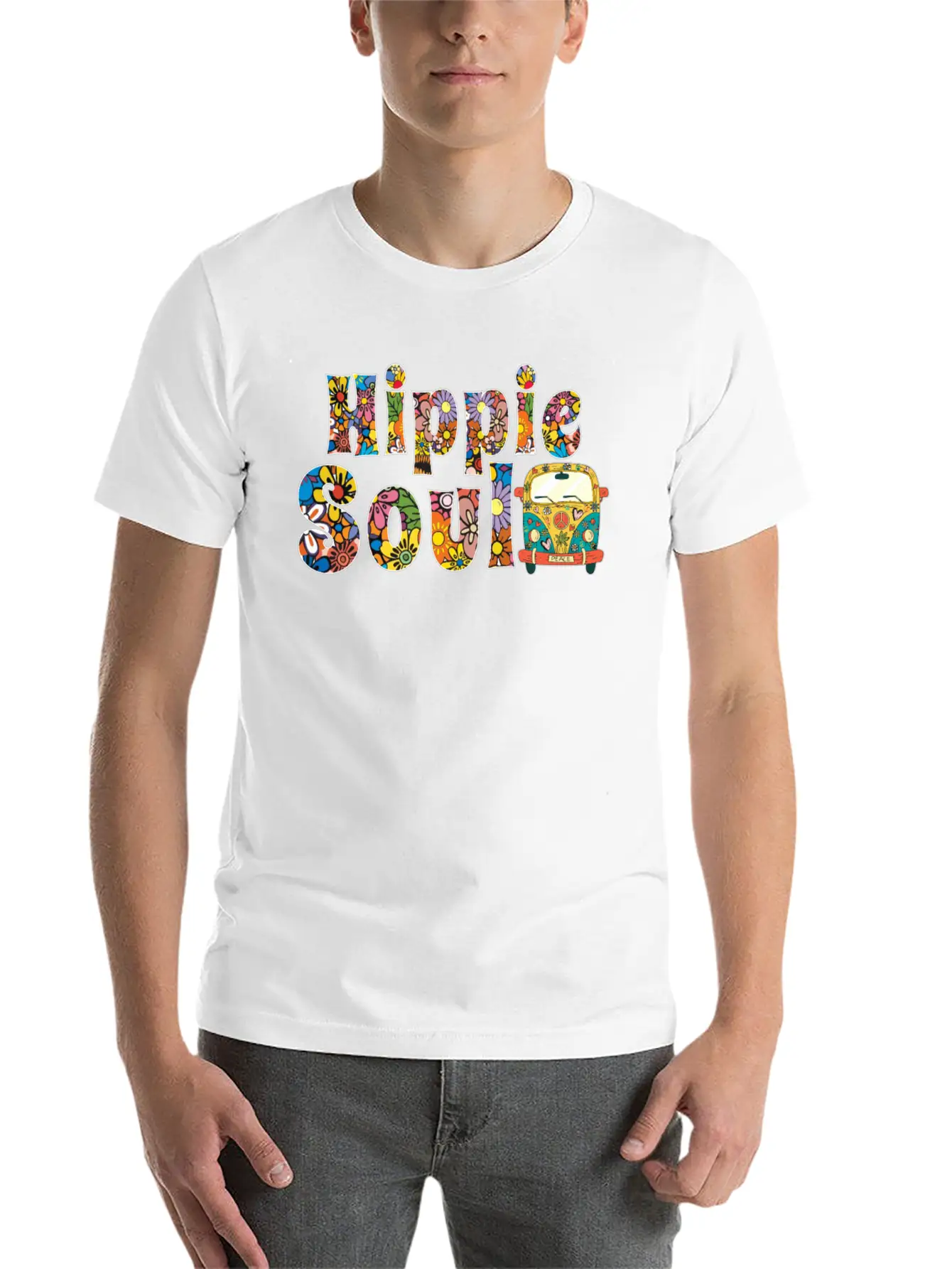 Hippie Soul Stylish Everyday T-Shirt – Unisex Basic Cotton Tee