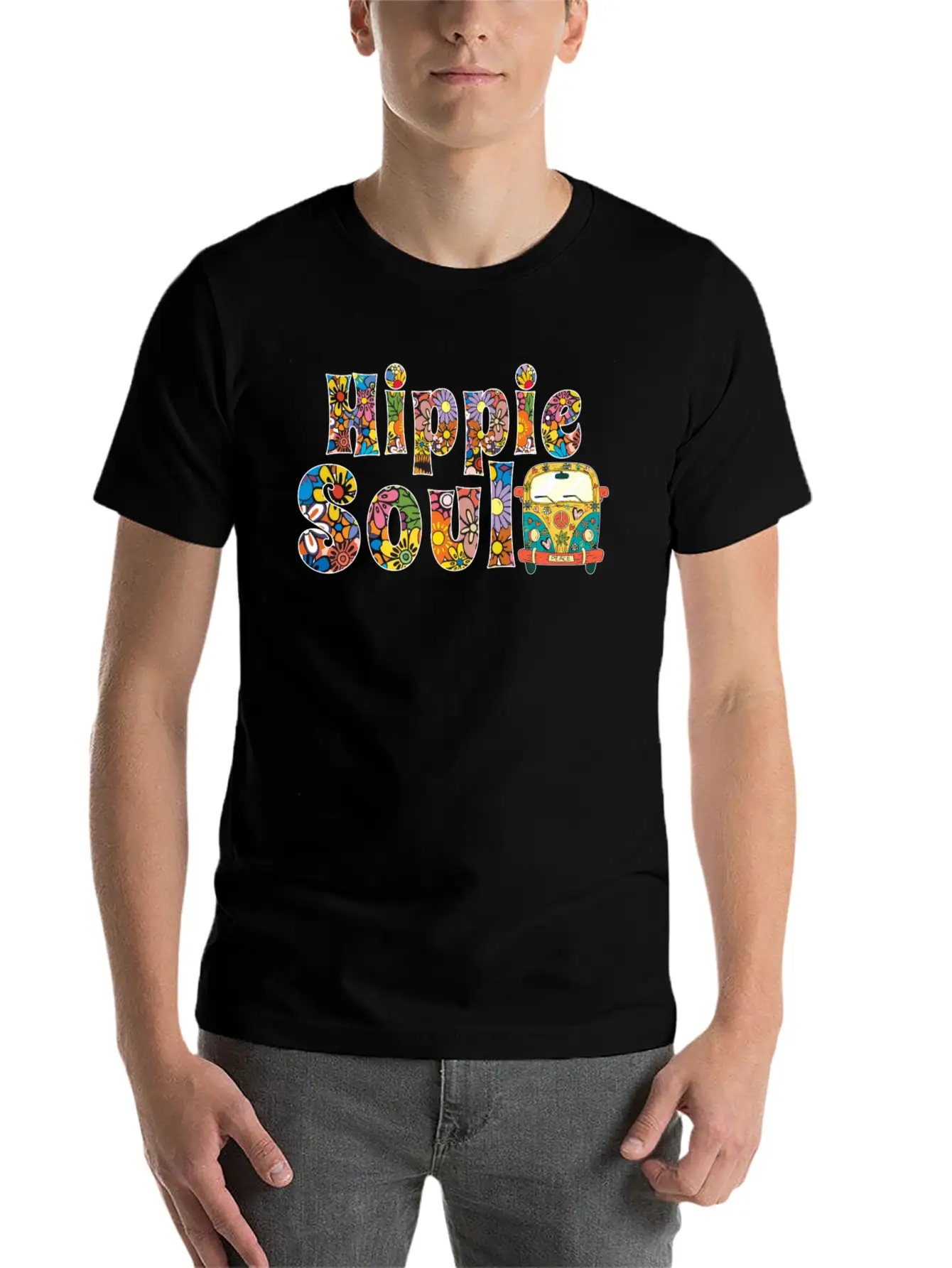 Hippie Soul Stylish Everyday T-Shirt – Unisex Basic Cotton Tee