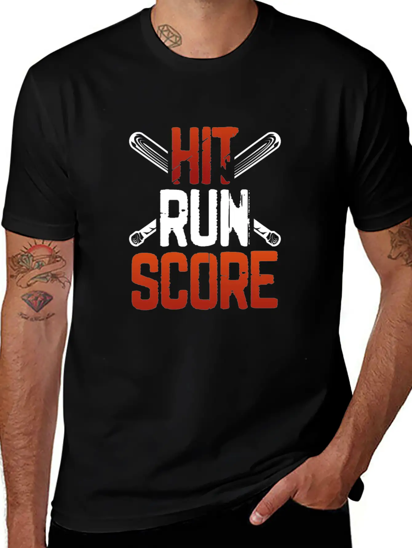 Hit, Run, Score! Timeless Short Sleeve Tee – Comfy And Minimalist Design