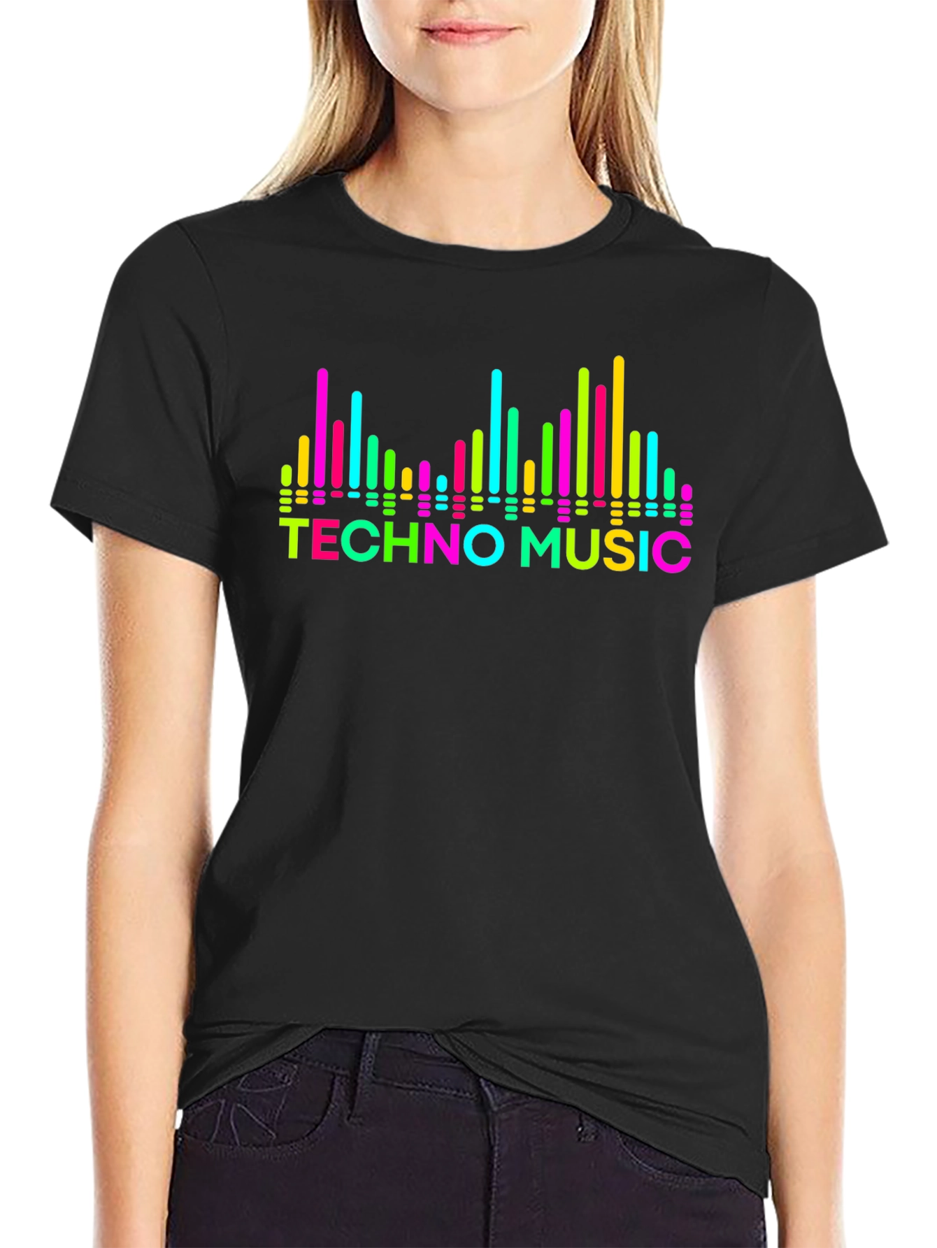 Techno Music Graphic T-Shirt