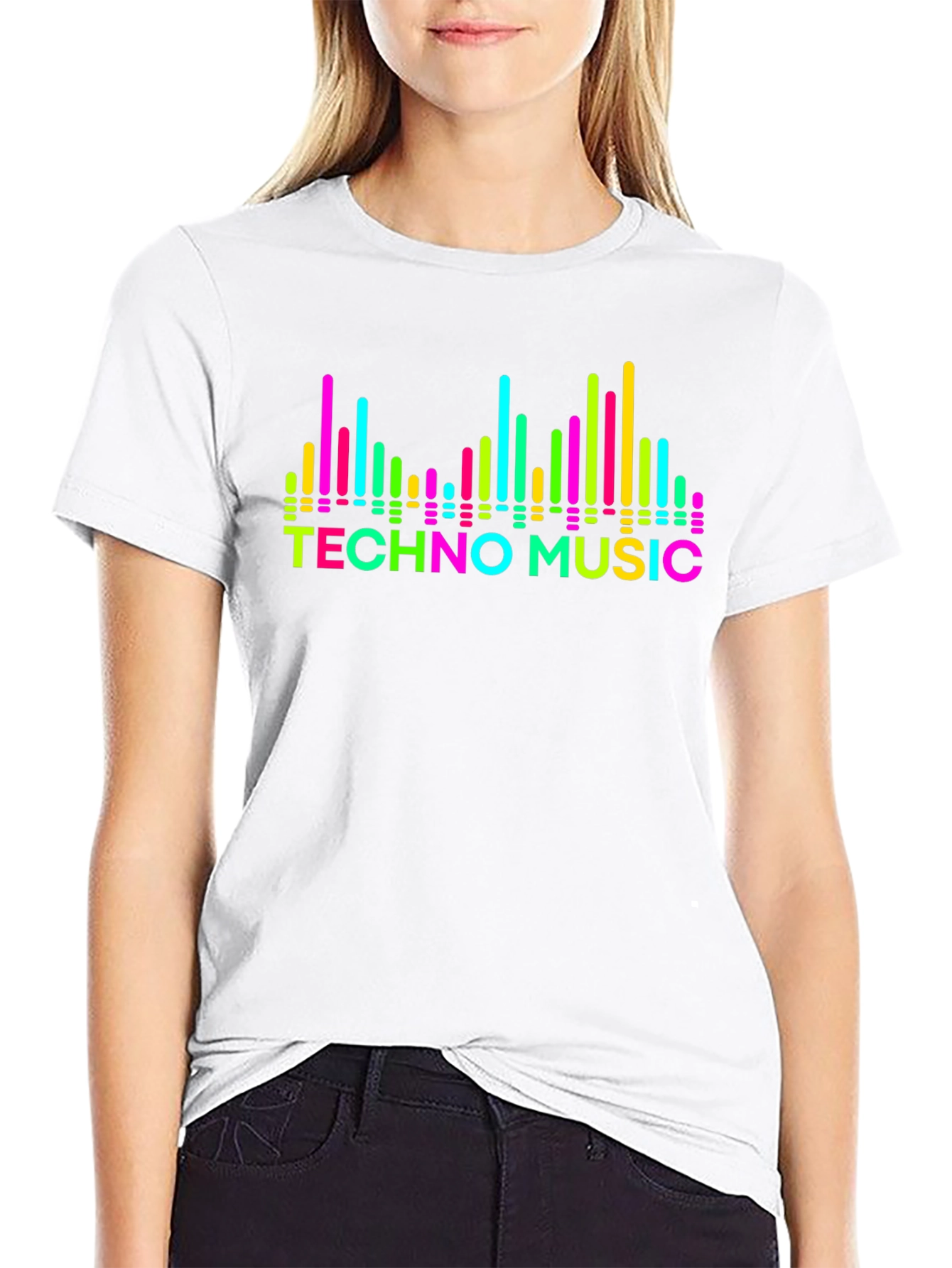 Techno Music Graphic T-Shirt