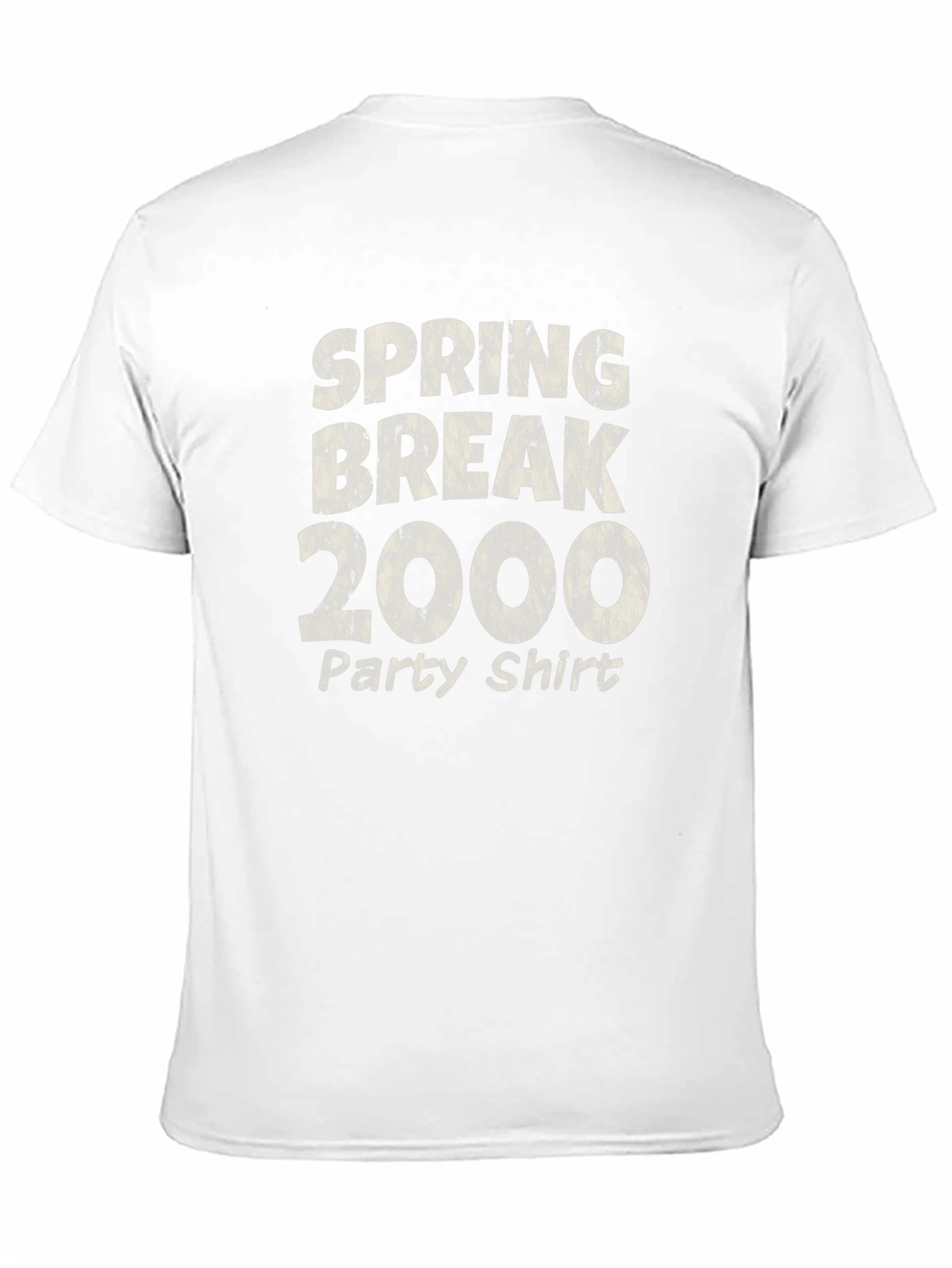Spring Break 2000 Party Shirt Black Tee