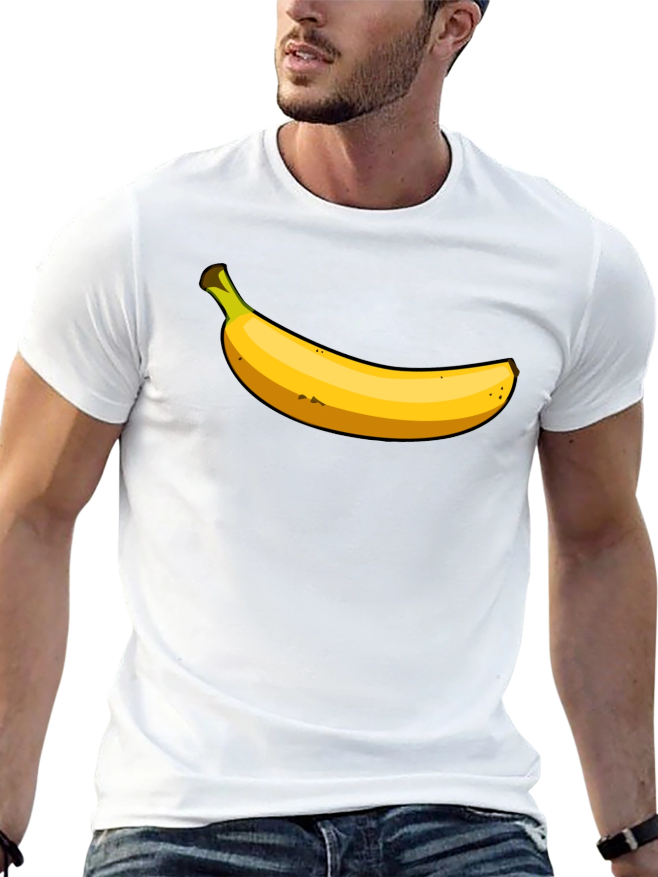 Banana Graphic Tee - Quirky Fruit T-Shirt