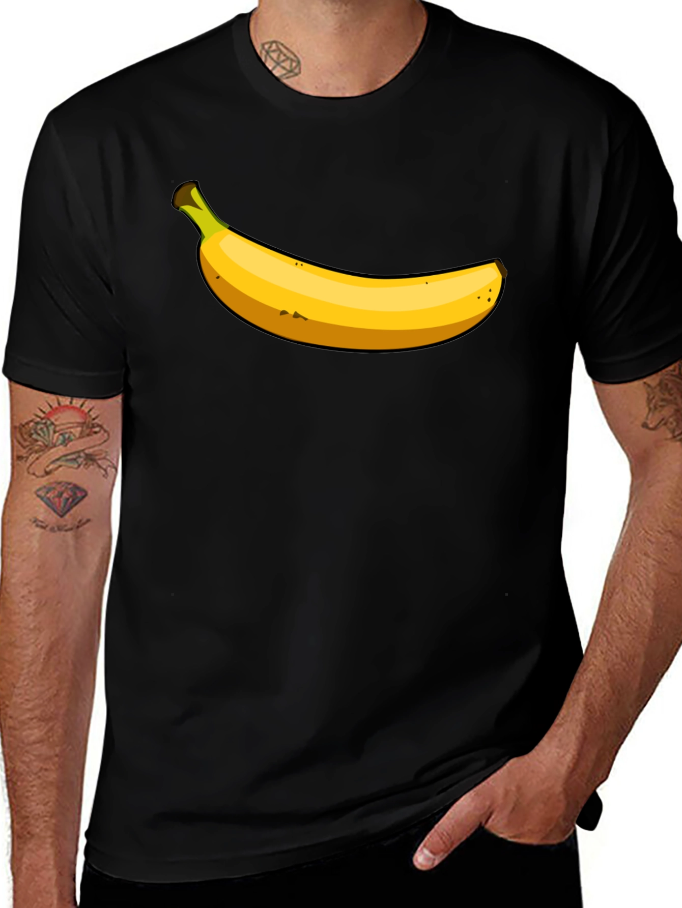 Banana Graphic Tee - Quirky Fruit T-Shirt