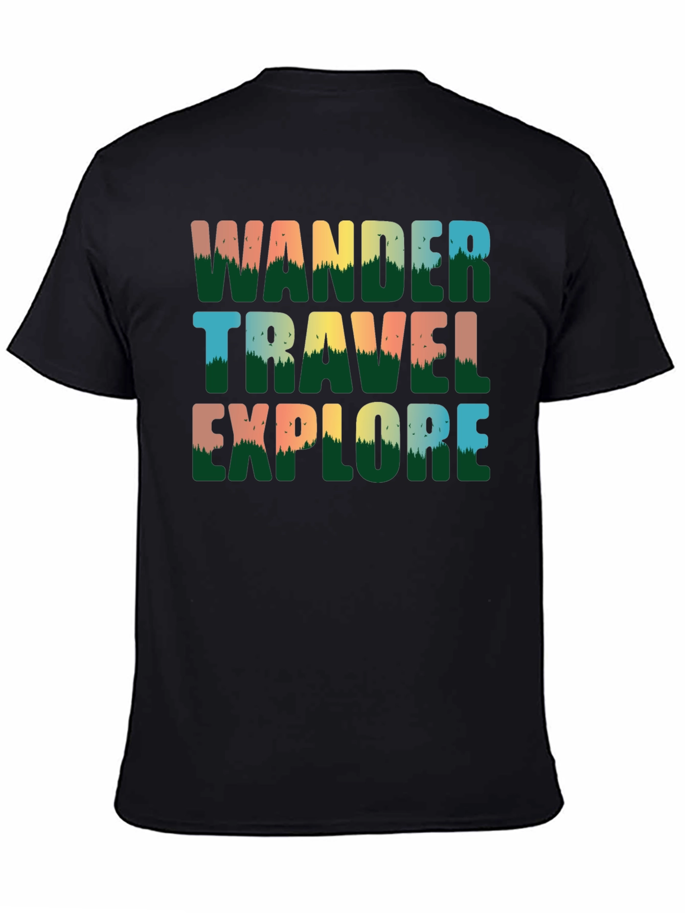Wander Travel Explore Graphic Tee