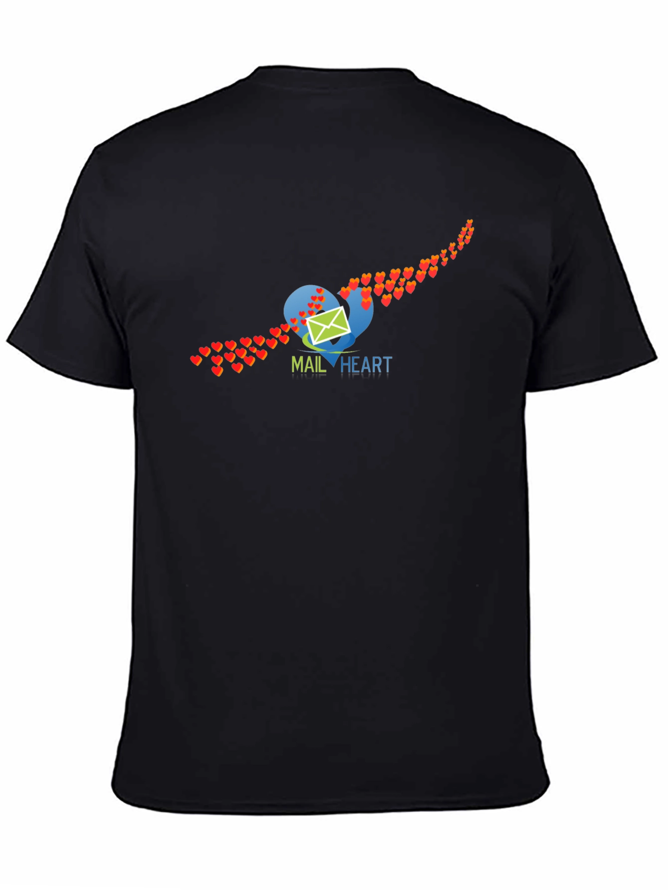 Mail Heart Graphic Tee - Unique Design