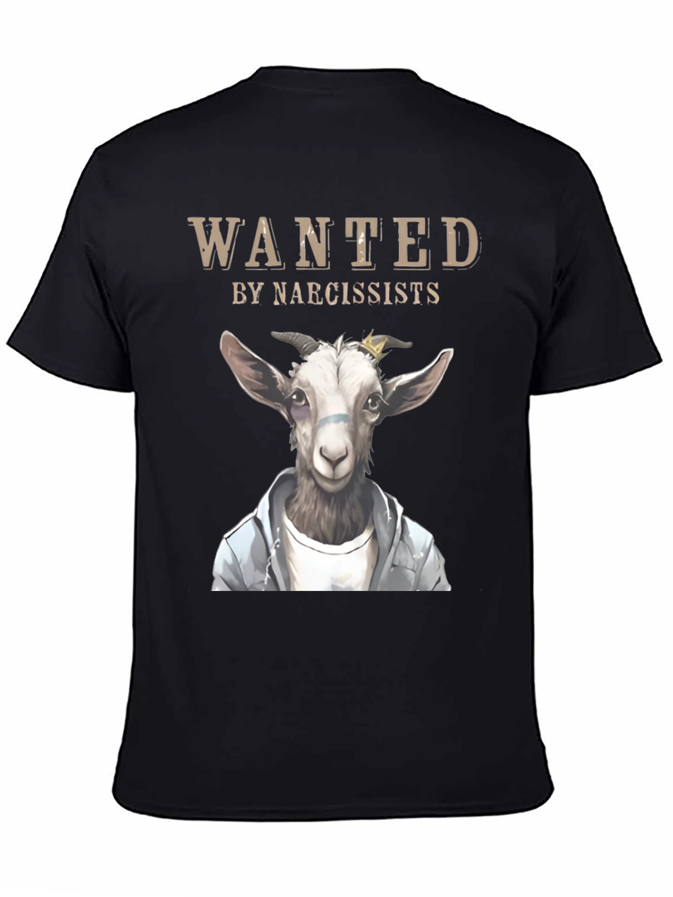 Wanted by Narcissists Goat Graphic Tee