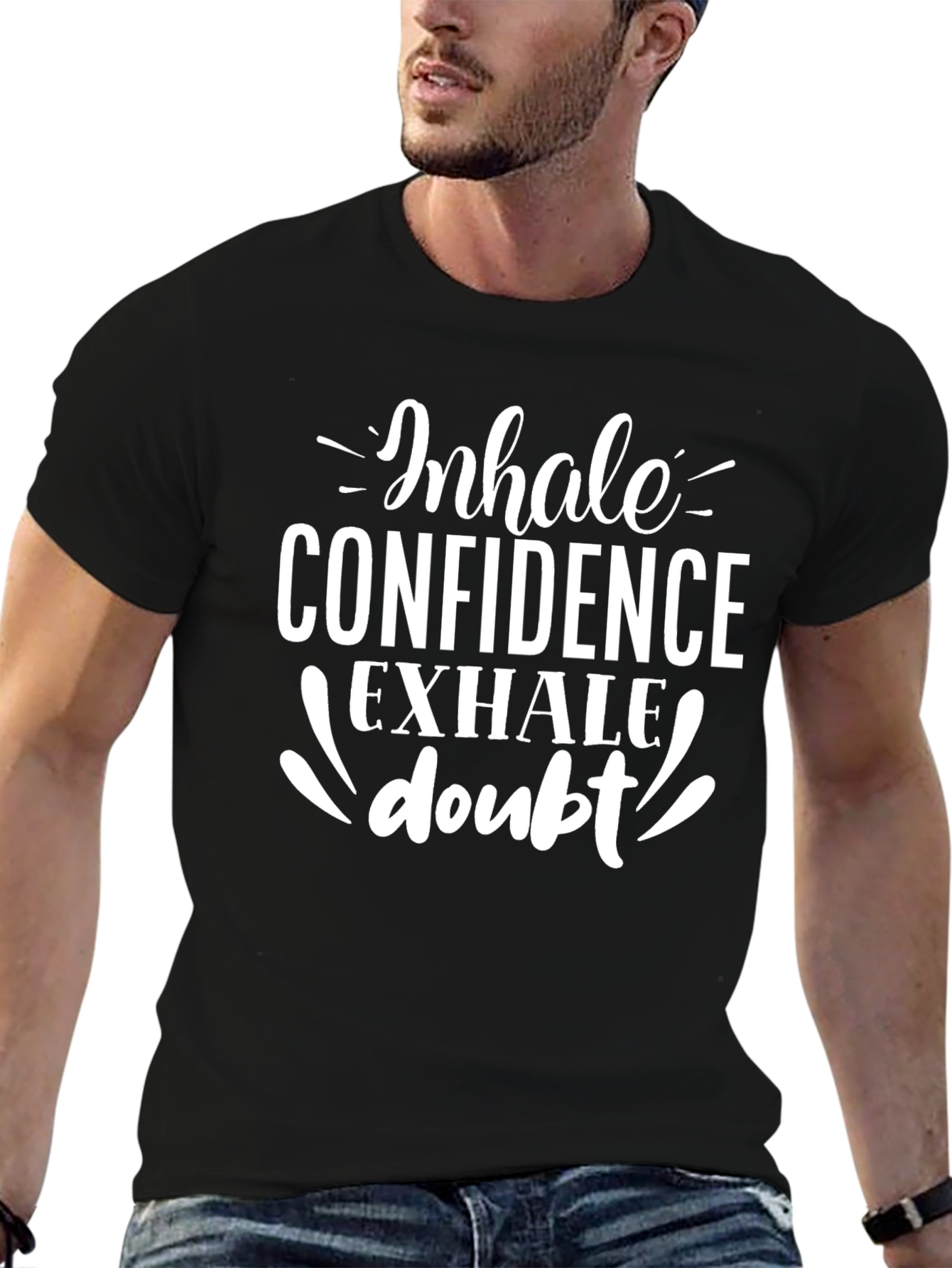 Inhale Confidence Graphic Tee