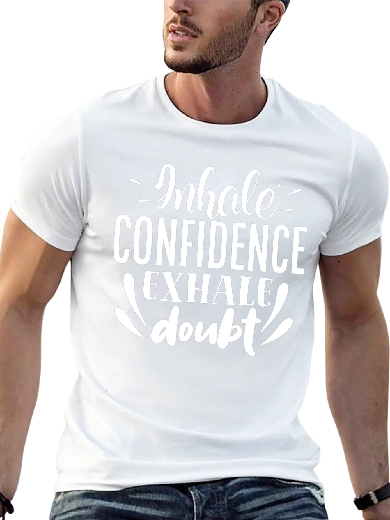 Inhale Confidence Graphic Tee