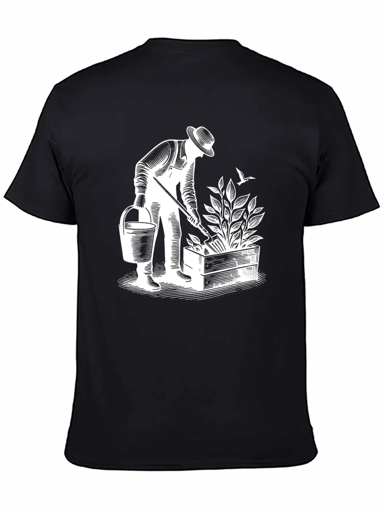 Hobby Gardener Gardening Unisex Short Sleeve Soft Cotton T-Shirt – Casual Everyday Wear