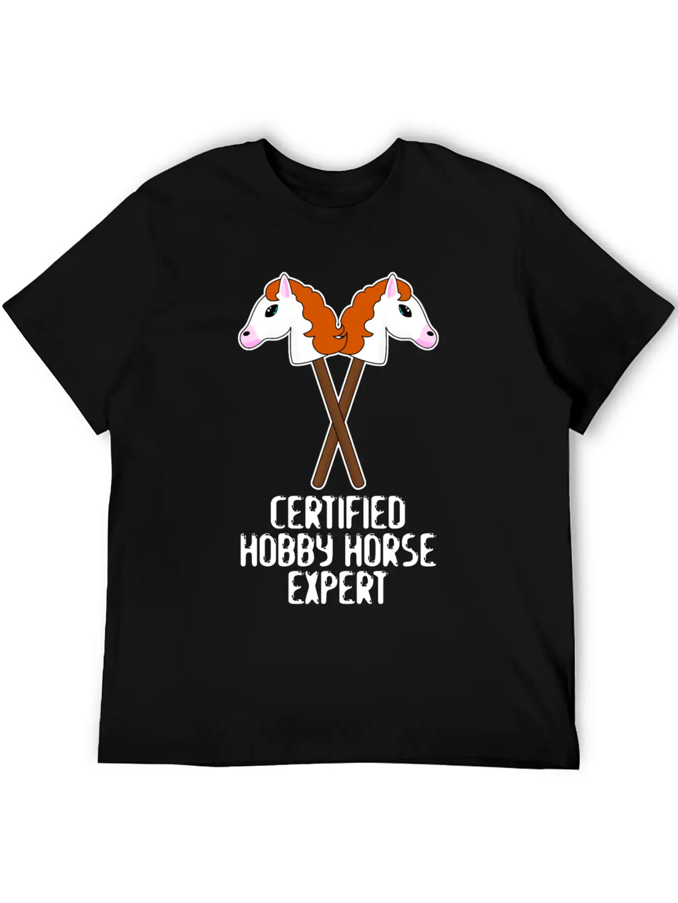 Hobby Horse Expert Team Hobby Horsing Basic Graphic T-Shirt – Daily Comfort In Soft Cotton