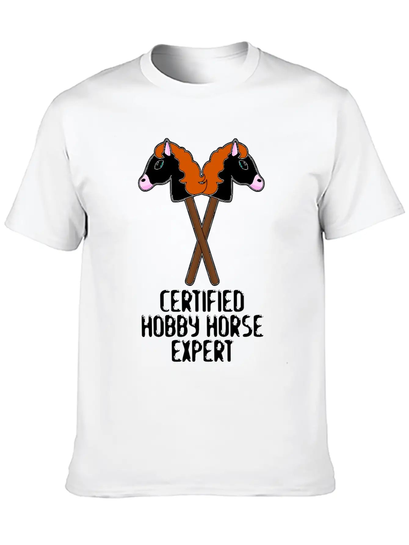 Hobby Horse Expert Team Hobby Horsing Basic Graphic T-Shirt – Daily Comfort In Soft Cotton