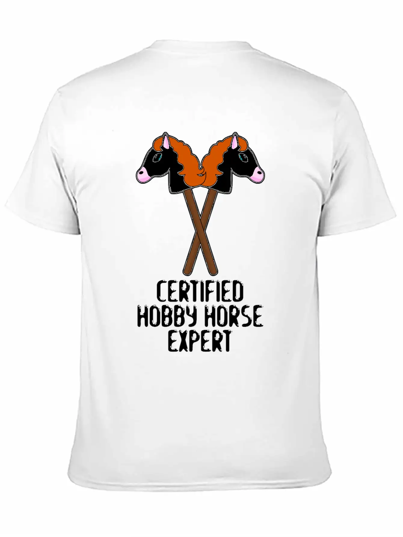 Hobby Horse Expert Team Hobby Horsing Basic Graphic T-Shirt – Daily Comfort In Soft Cotton