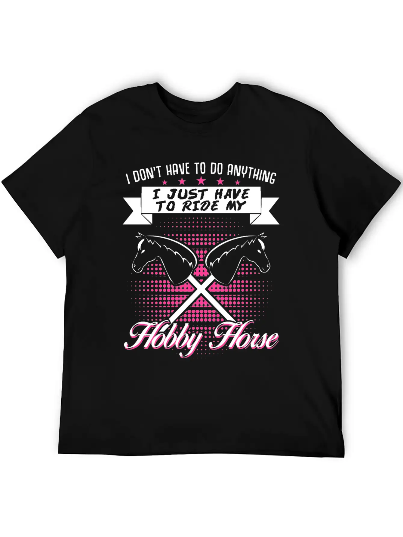 Hobby Horse Rider Hobbyhorse Timeless Short Sleeve Tee – Comfy And Minimalist Design