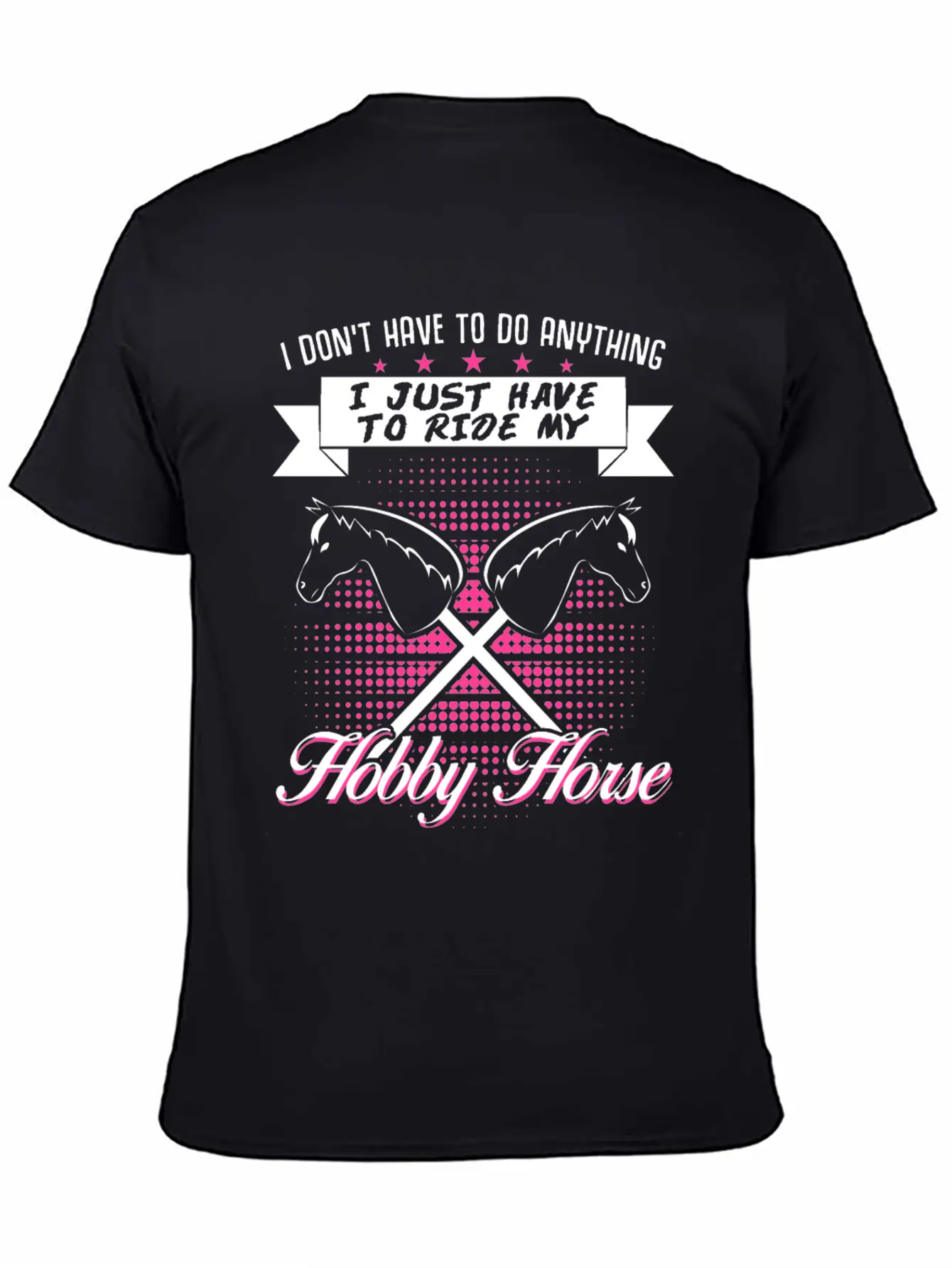 Hobby Horse Rider Hobbyhorse Timeless Short Sleeve Tee – Comfy And Minimalist Design