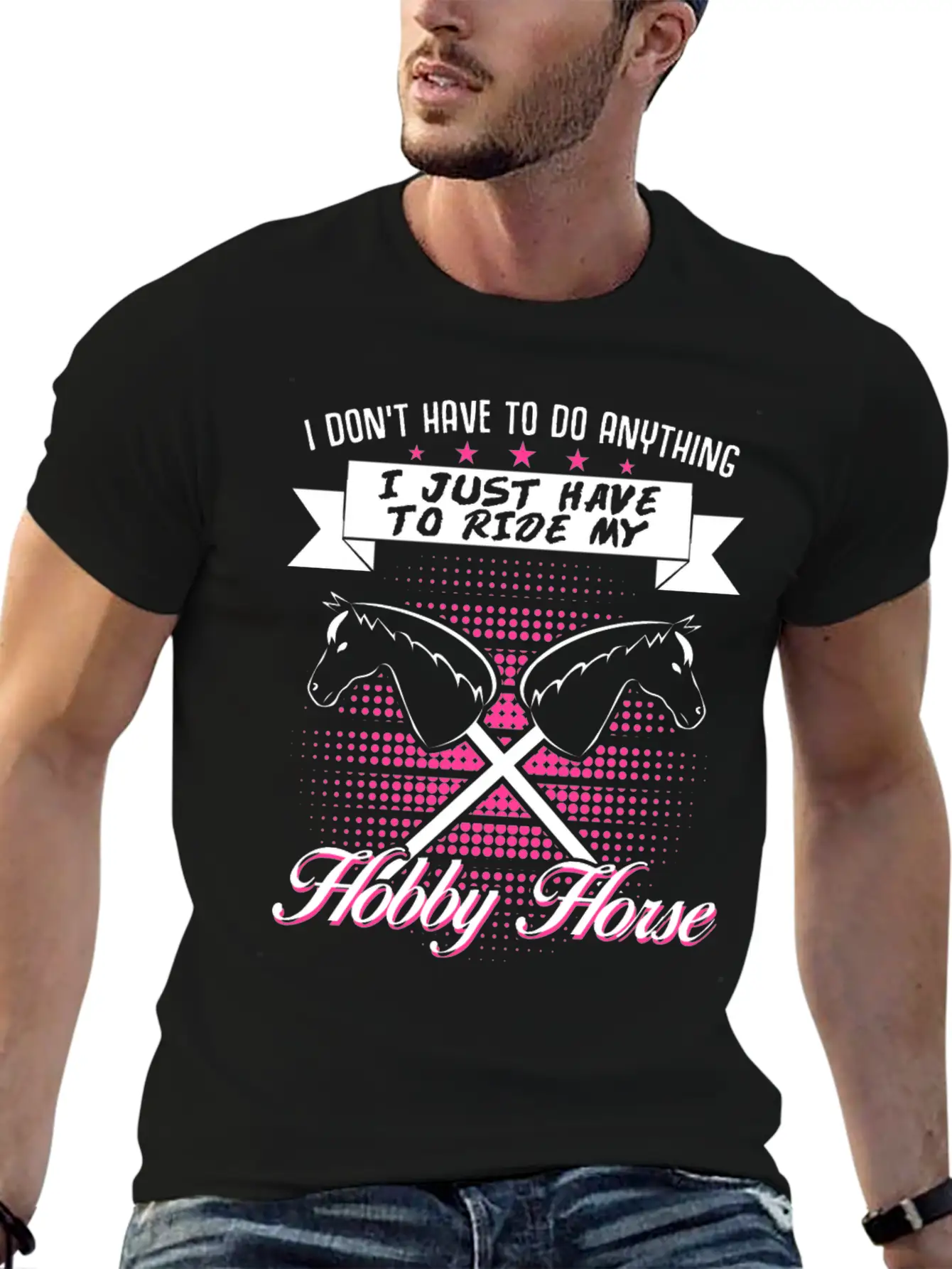Hobby Horse Rider Hobbyhorse Timeless Short Sleeve Tee – Comfy And Minimalist Design