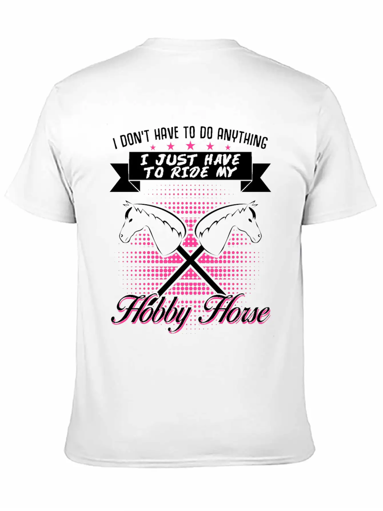 Hobby Horse Rider Hobbyhorse Timeless Short Sleeve Tee – Comfy And Minimalist Design