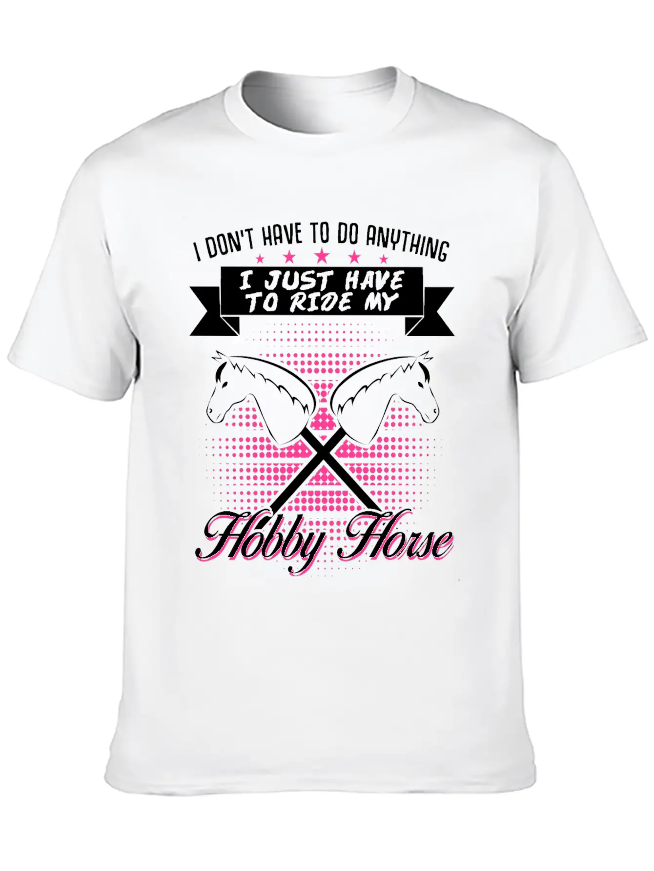 Hobby Horse Rider Hobbyhorse Timeless Short Sleeve Tee – Comfy And Minimalist Design