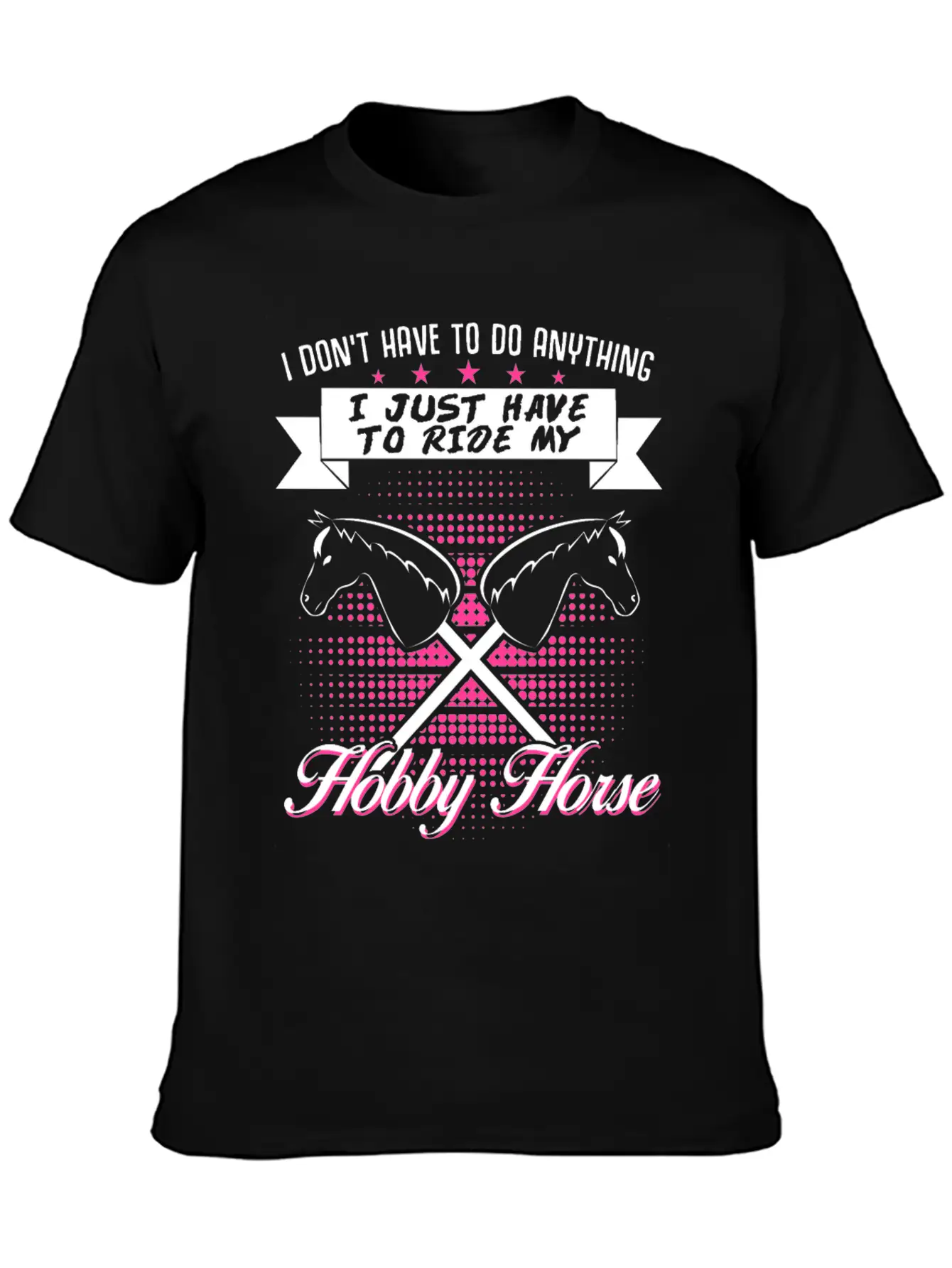 Hobby Horse Rider Hobbyhorse Timeless Short Sleeve Tee – Comfy And Minimalist Design