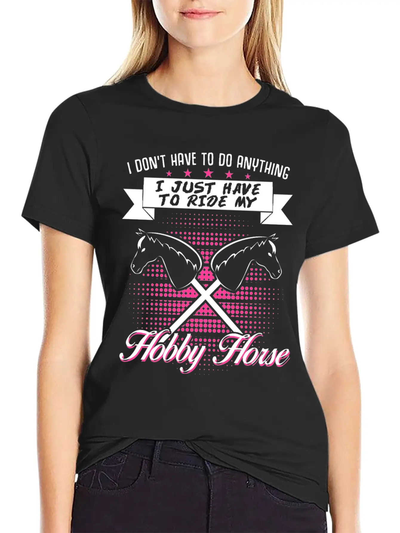 Hobby Horse Rider Hobbyhorse Timeless Short Sleeve Tee – Comfy And Minimalist Design