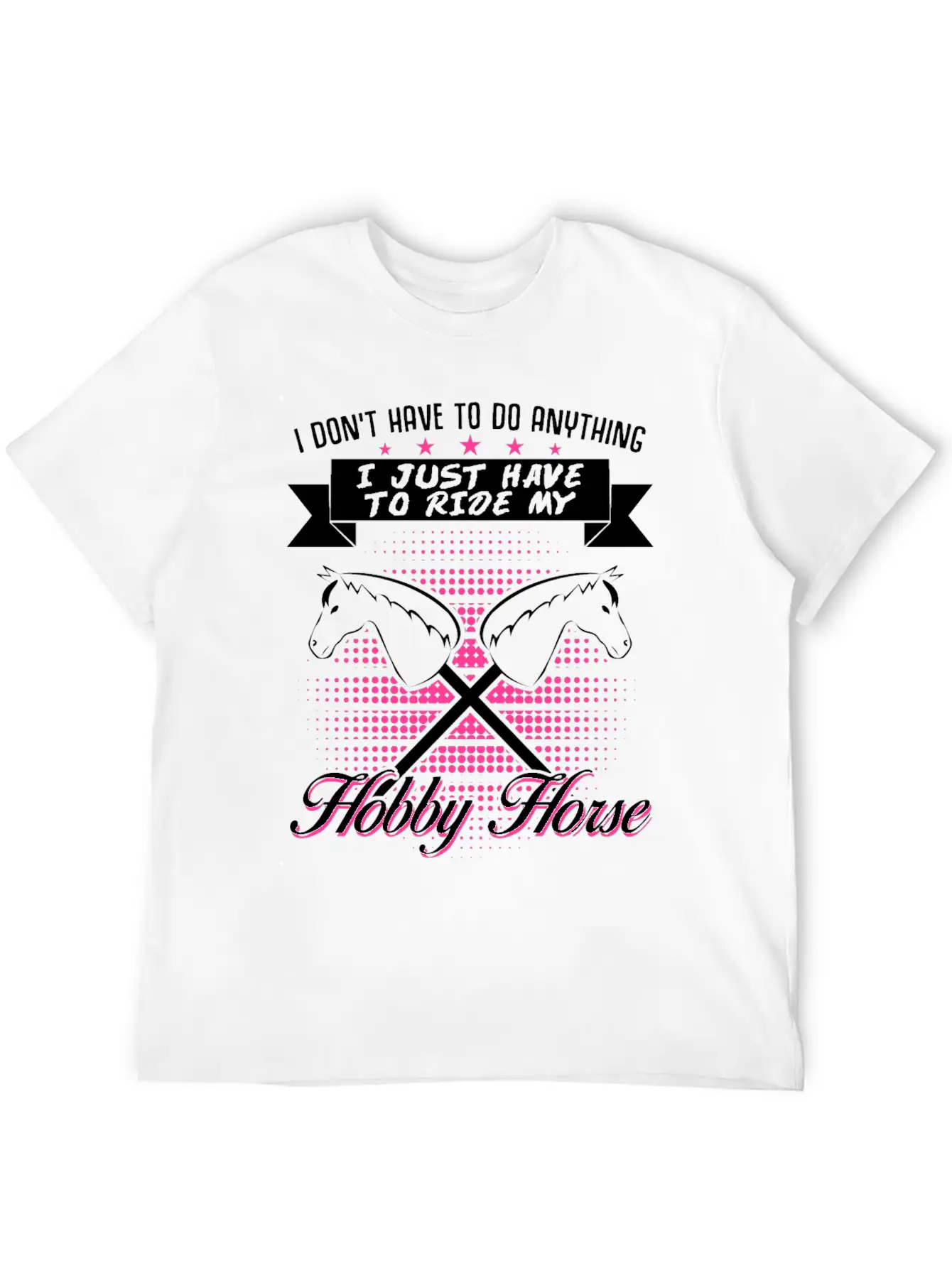 Hobby Horse Rider Hobbyhorse Timeless Short Sleeve Tee – Comfy And Minimalist Design