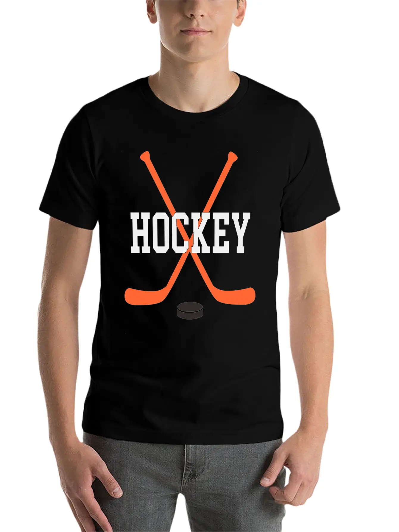 Hockey Sport Timeless Short Sleeve Tee – Comfy And Minimalist Design