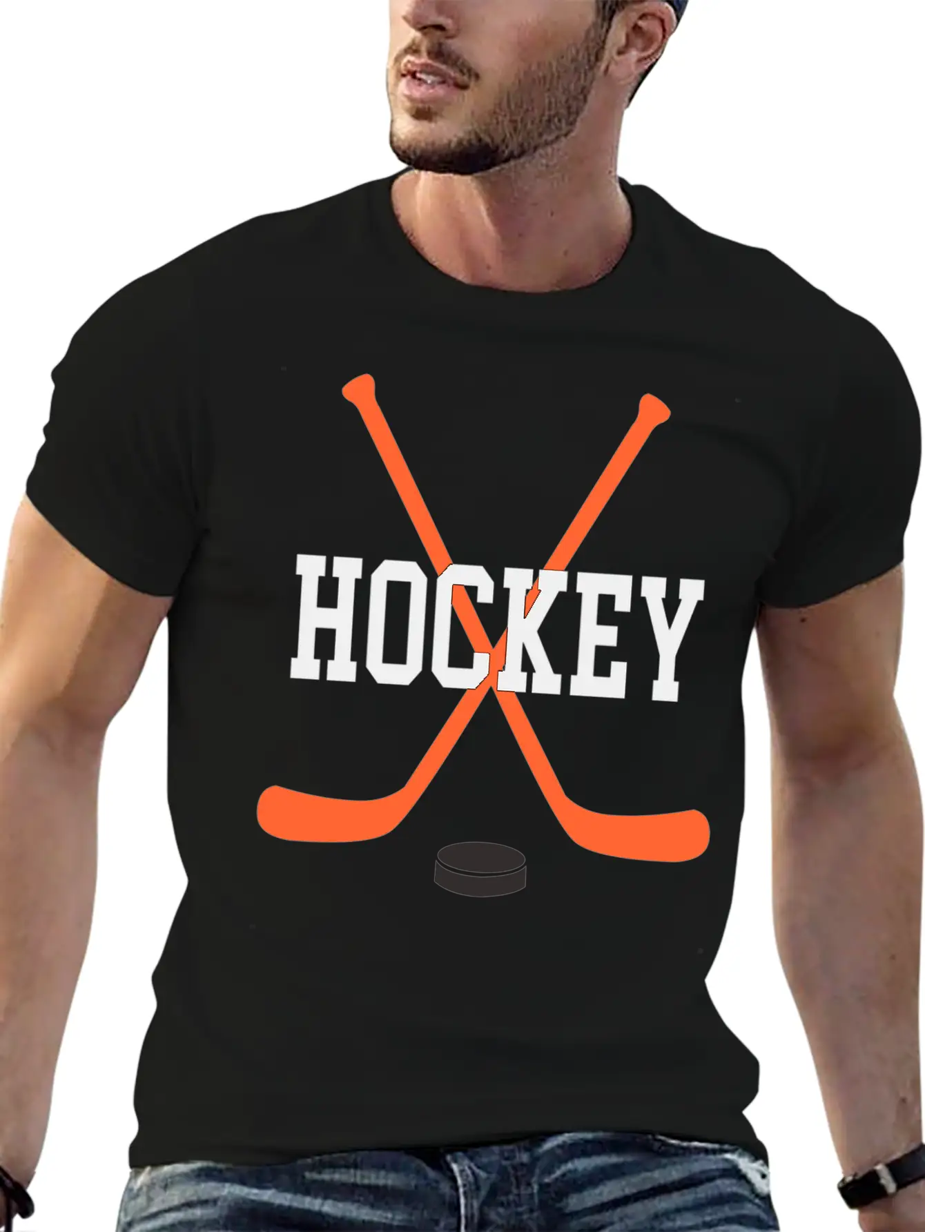 Hockey Sport Timeless Short Sleeve Tee – Comfy And Minimalist Design