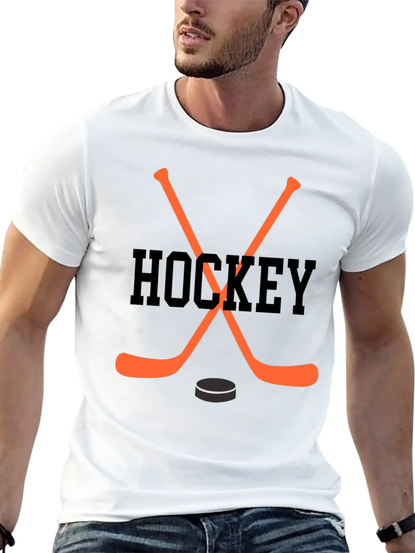 Hockey Sport Timeless Short Sleeve Tee – Comfy And Minimalist Design
