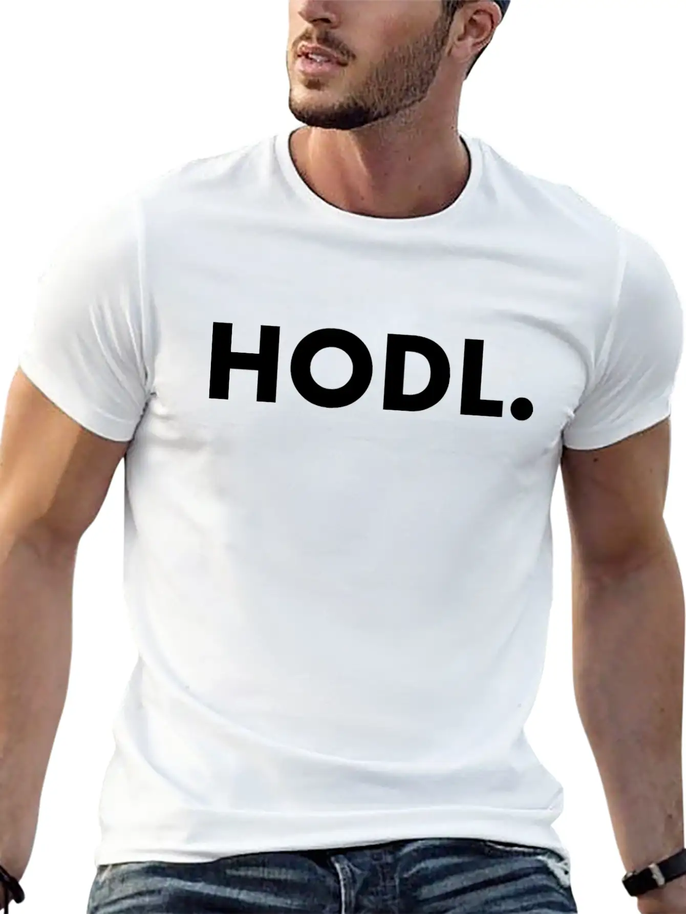 HODL. Basic Graphic T-Shirt – Daily Comfort In Soft Cotton
