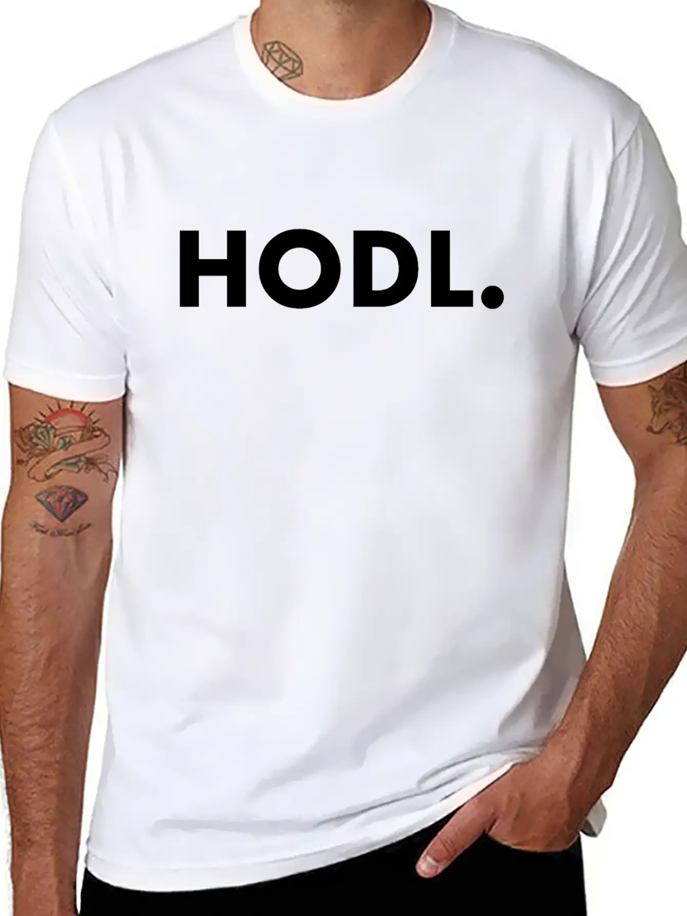 HODL. Basic Graphic T-Shirt – Daily Comfort In Soft Cotton