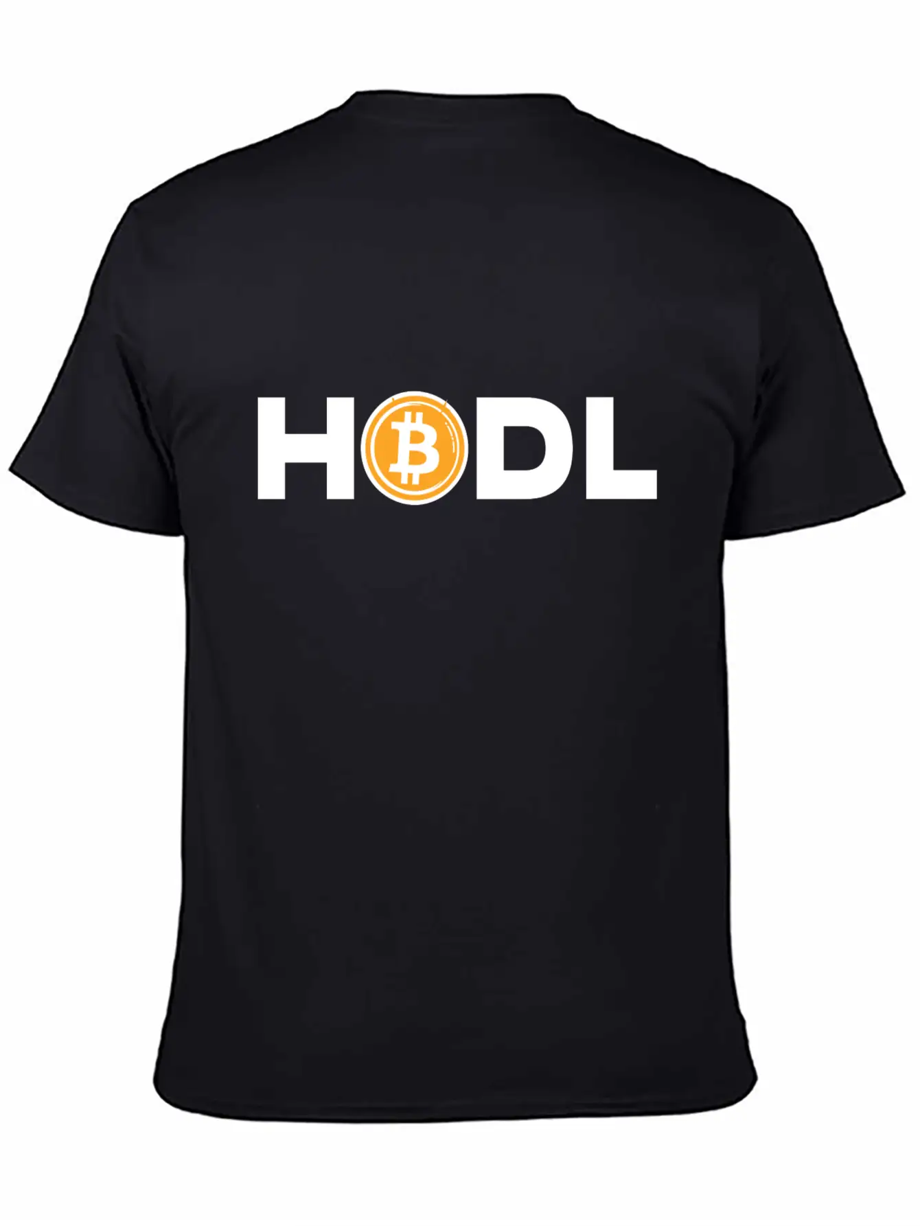 HODL Bitcoin Motto Unisex Short Sleeve Soft Cotton T-Shirt – Casual Everyday Wear