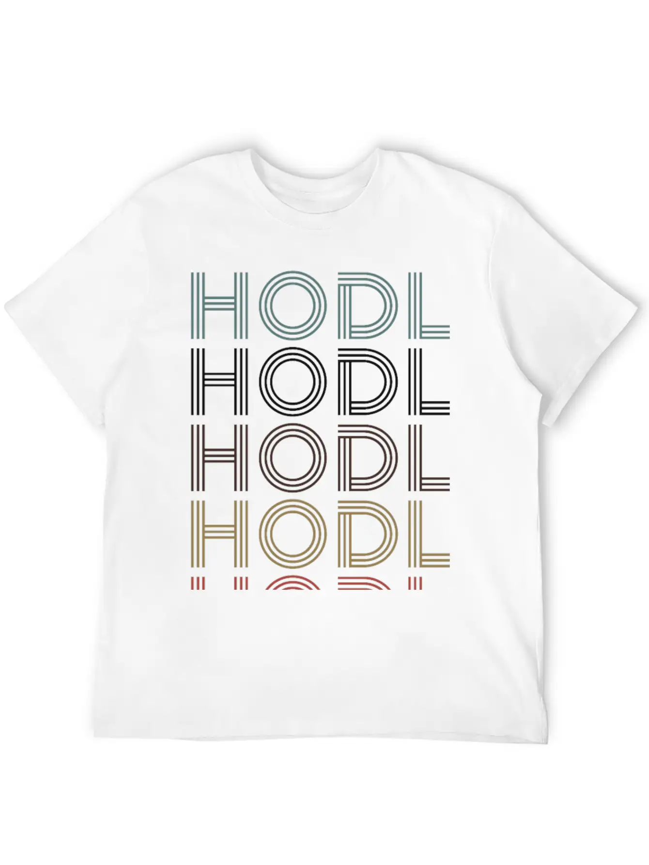 HODL Stylish Everyday T-Shirt – Unisex Basic Cotton Tee