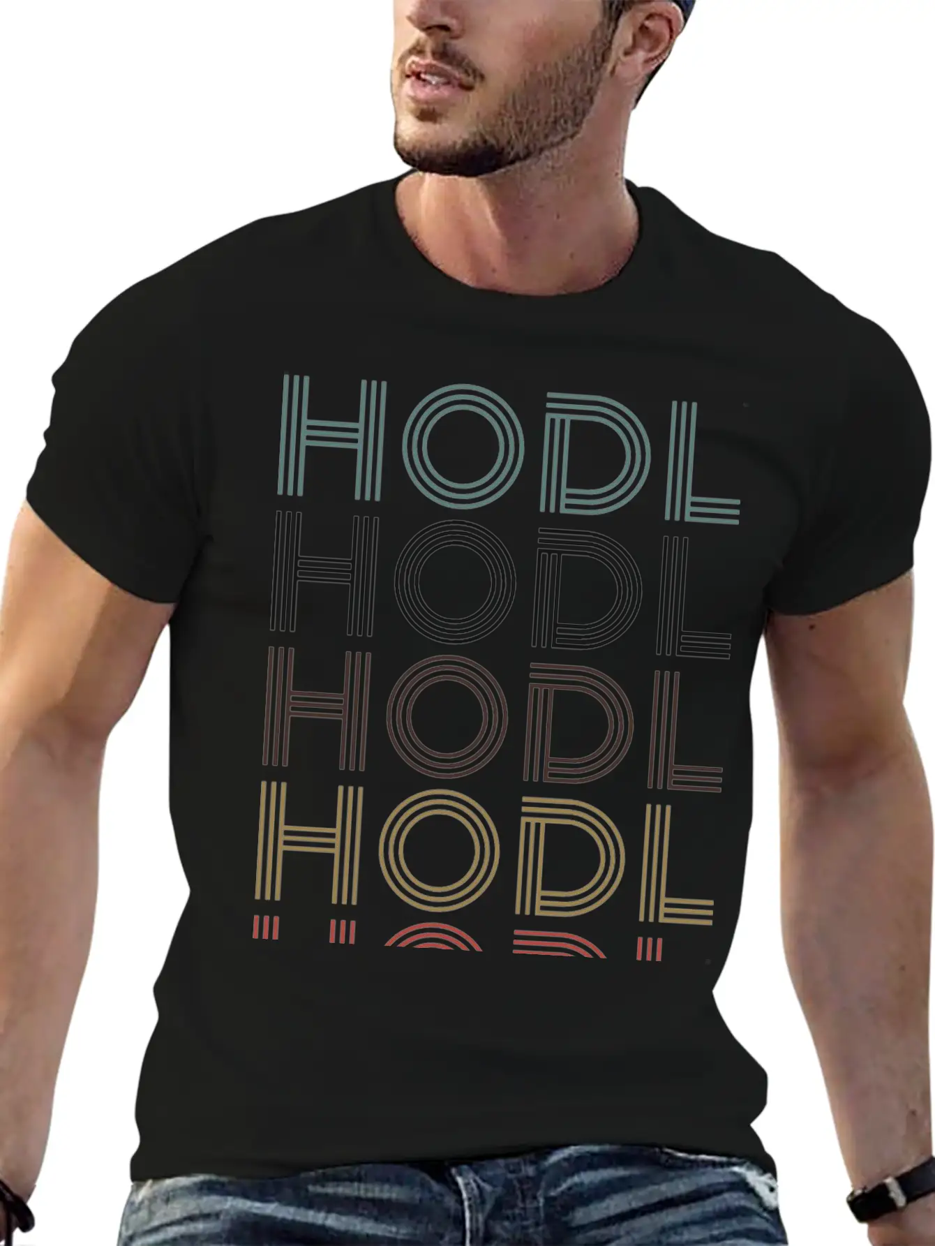 HODL Stylish Everyday T-Shirt – Unisex Basic Cotton Tee