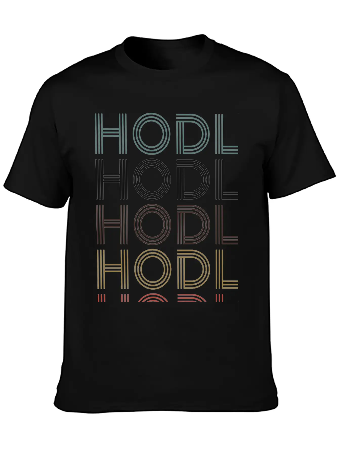 HODL Stylish Everyday T-Shirt – Unisex Basic Cotton Tee