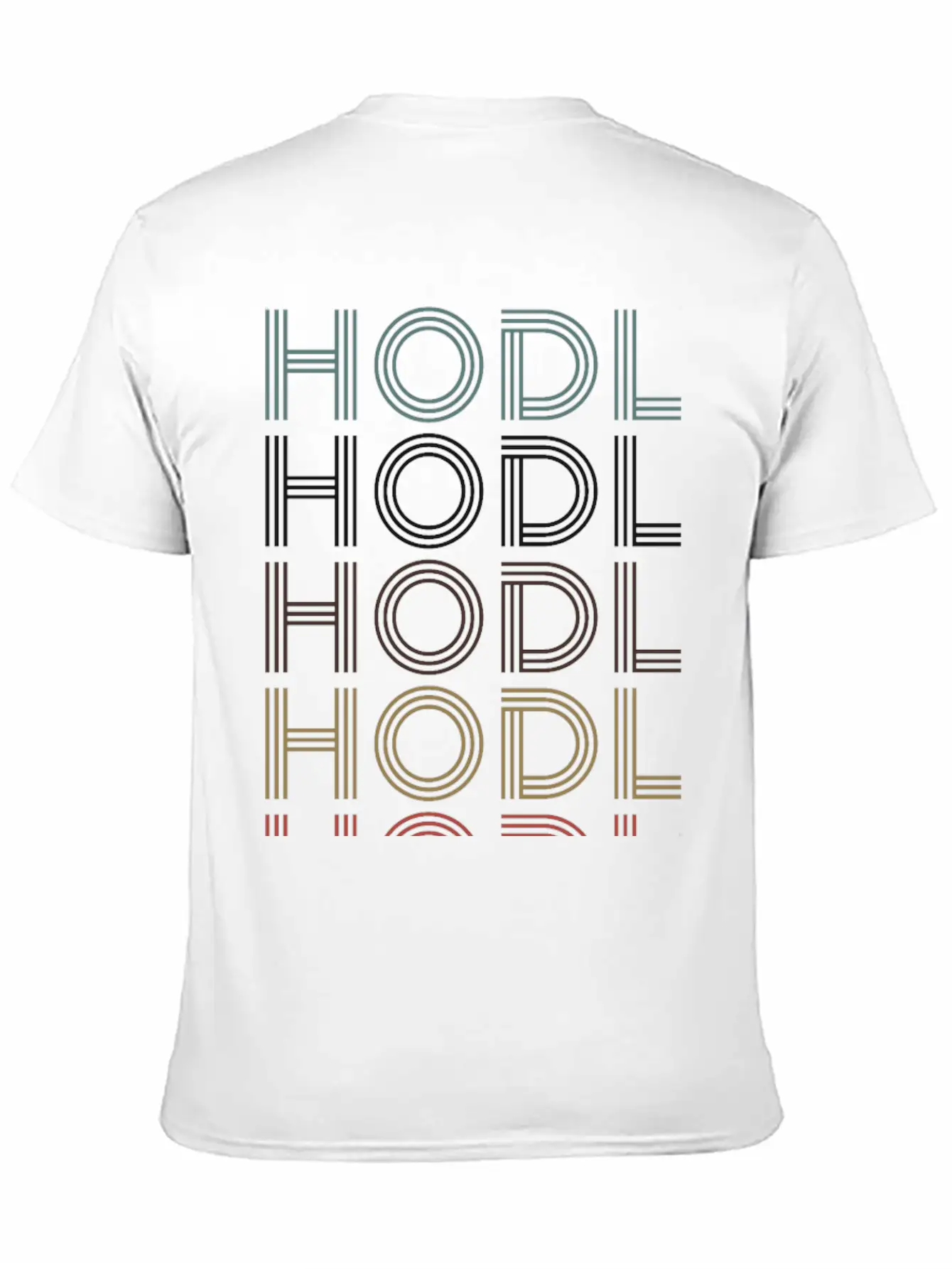 HODL Stylish Everyday T-Shirt – Unisex Basic Cotton Tee