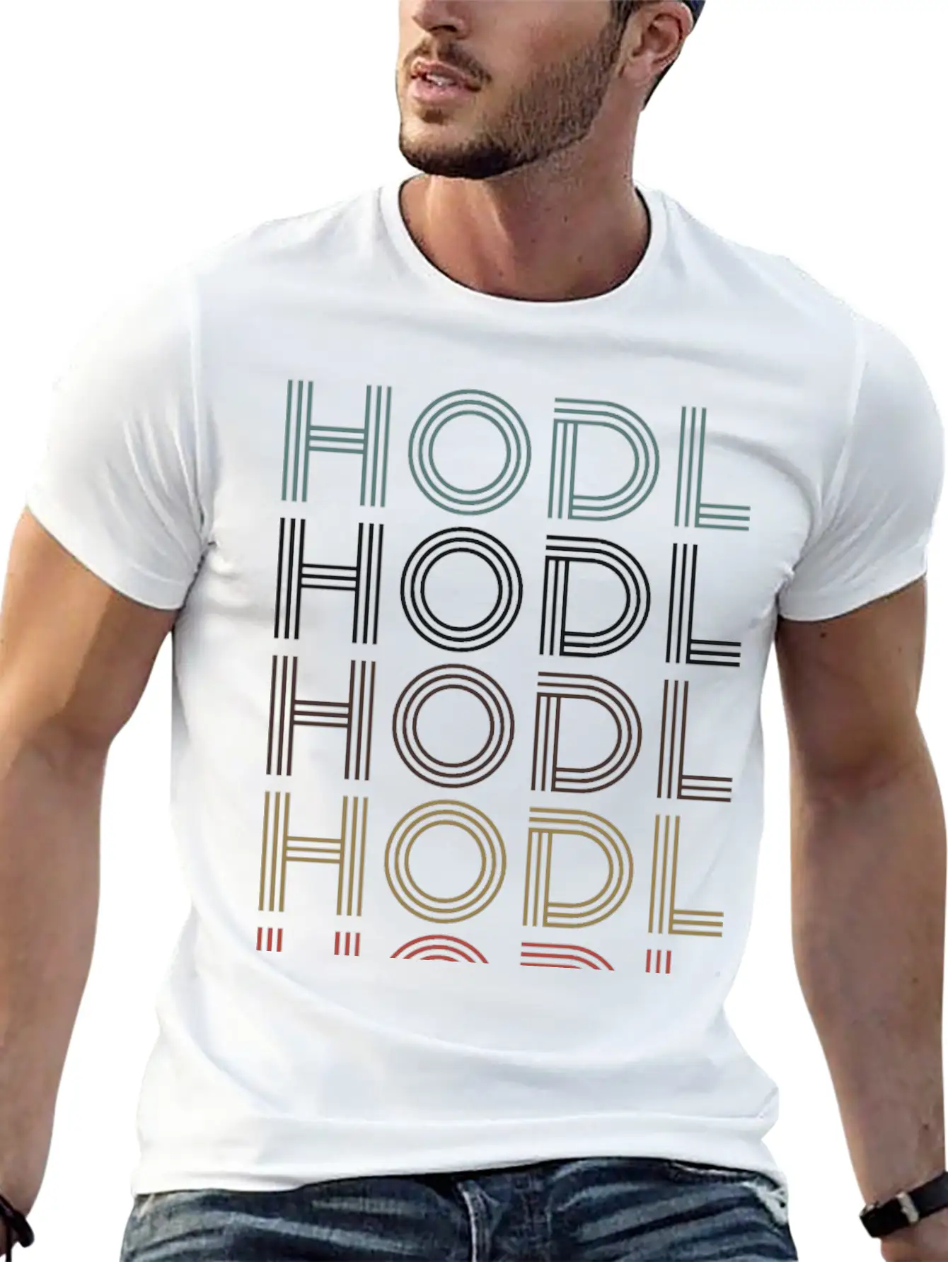 HODL Stylish Everyday T-Shirt – Unisex Basic Cotton Tee