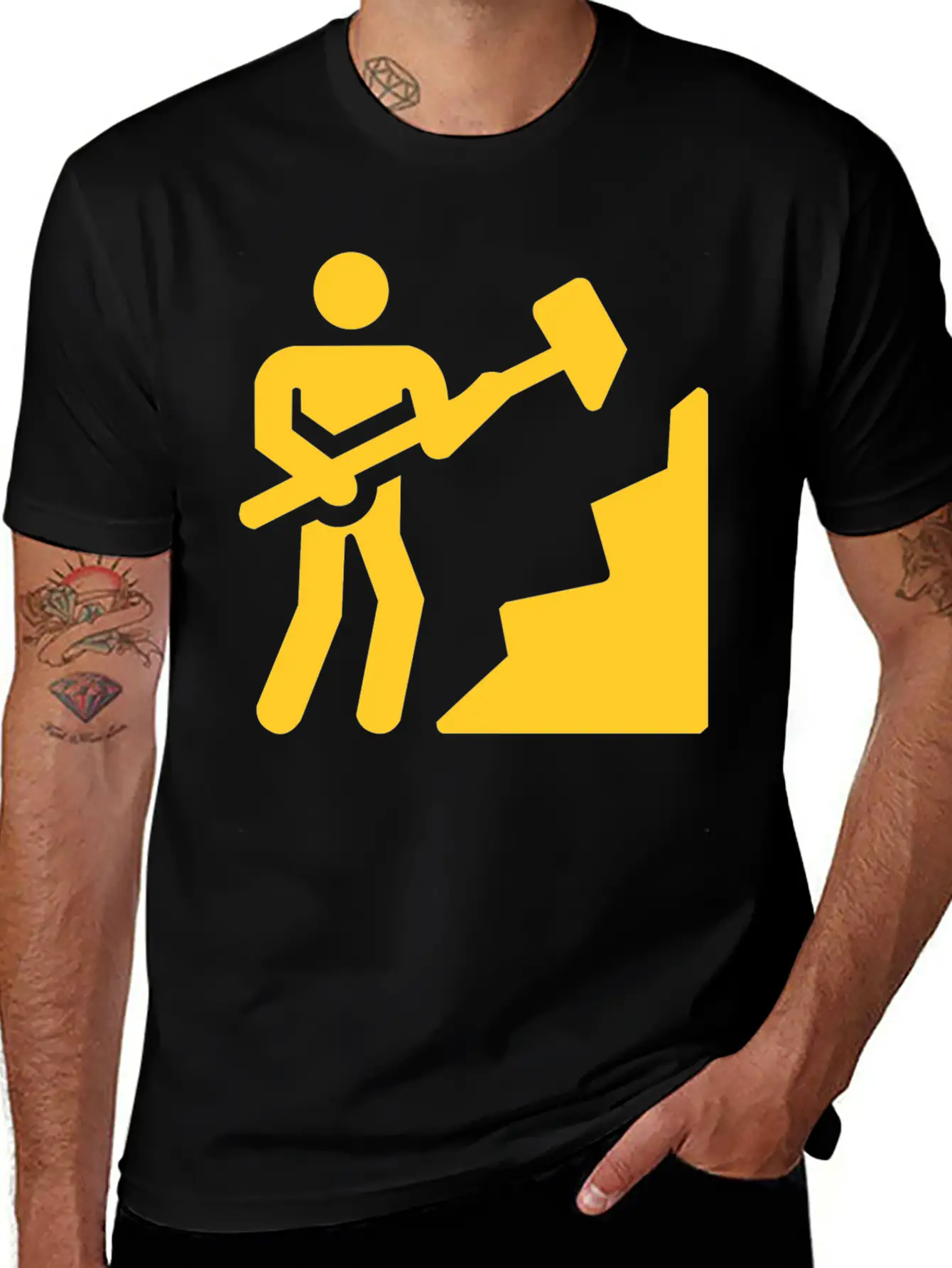 Hoe Cliffs Unisex Short Sleeve Soft Cotton T-Shirt – Casual Everyday Wear