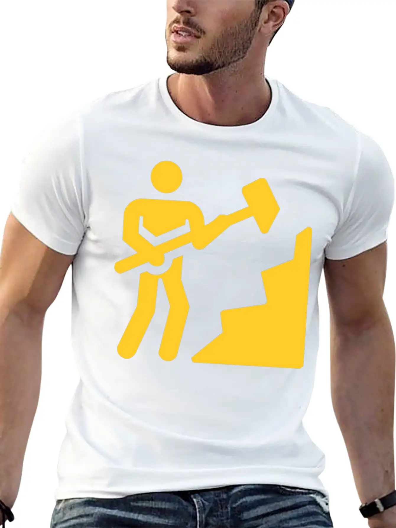 Hoe Cliffs Unisex Short Sleeve Soft Cotton T-Shirt – Casual Everyday Wear