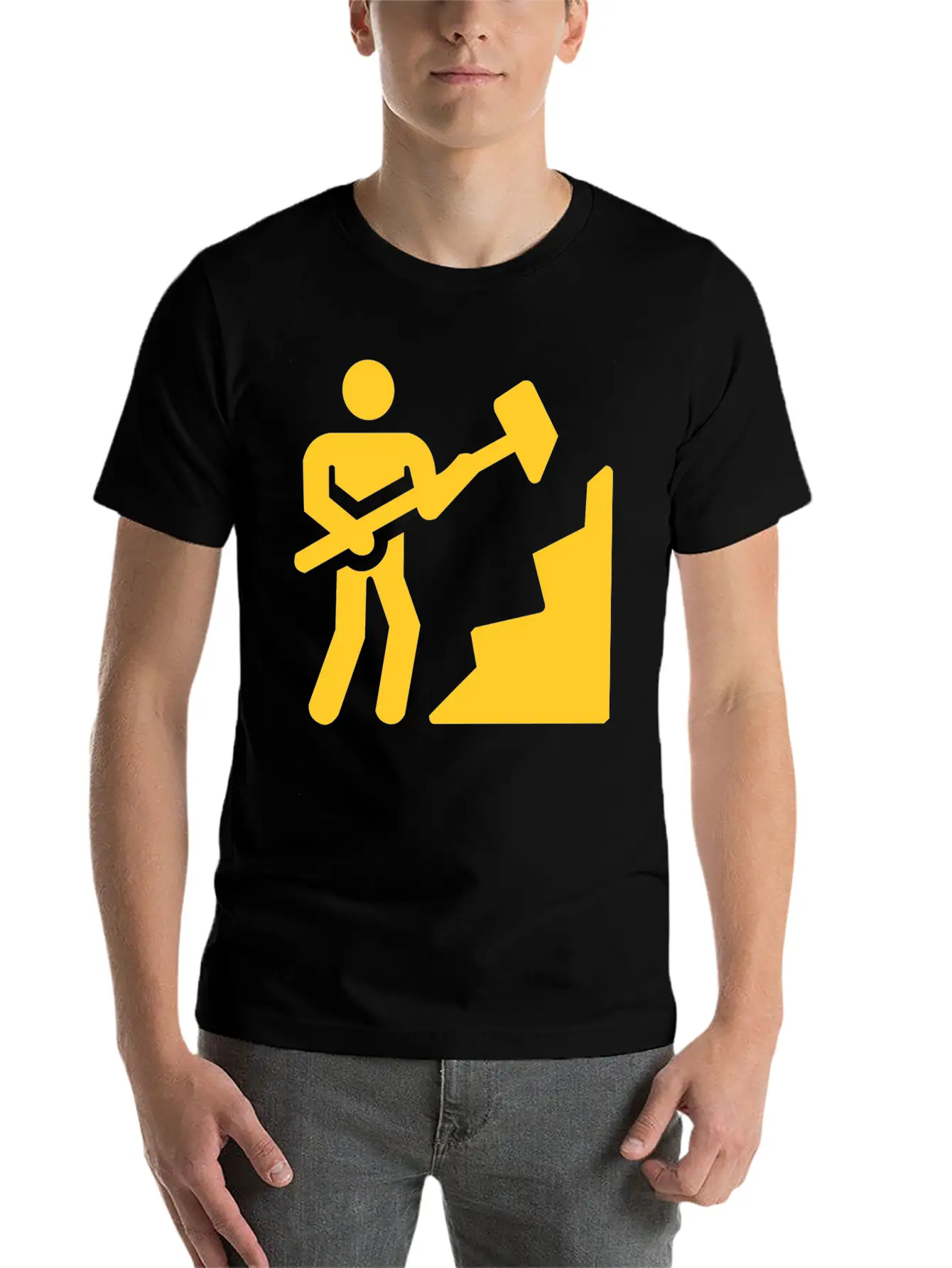 Hoe Cliffs Unisex Short Sleeve Soft Cotton T-Shirt – Casual Everyday Wear