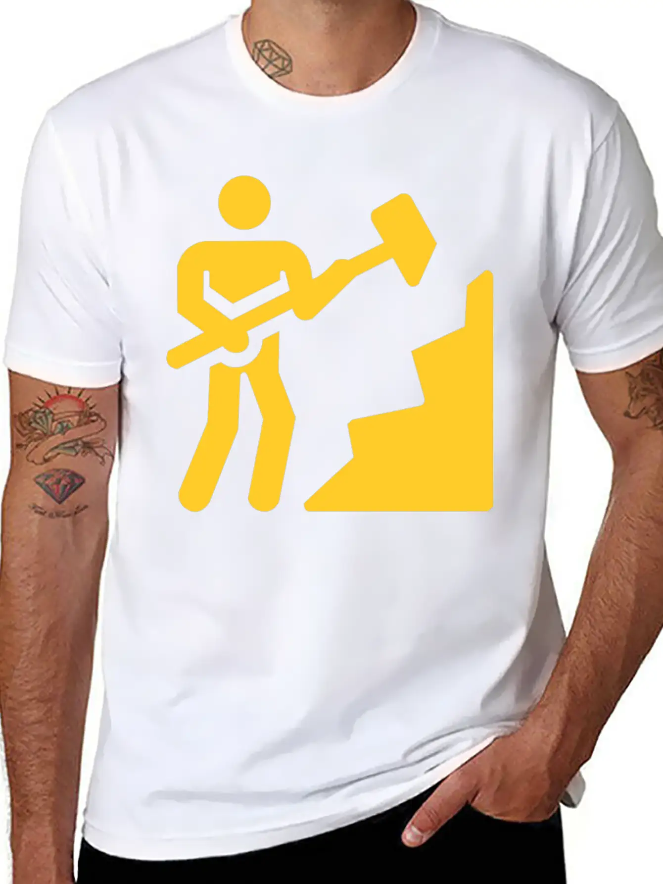 Hoe Cliffs Unisex Short Sleeve Soft Cotton T-Shirt – Casual Everyday Wear