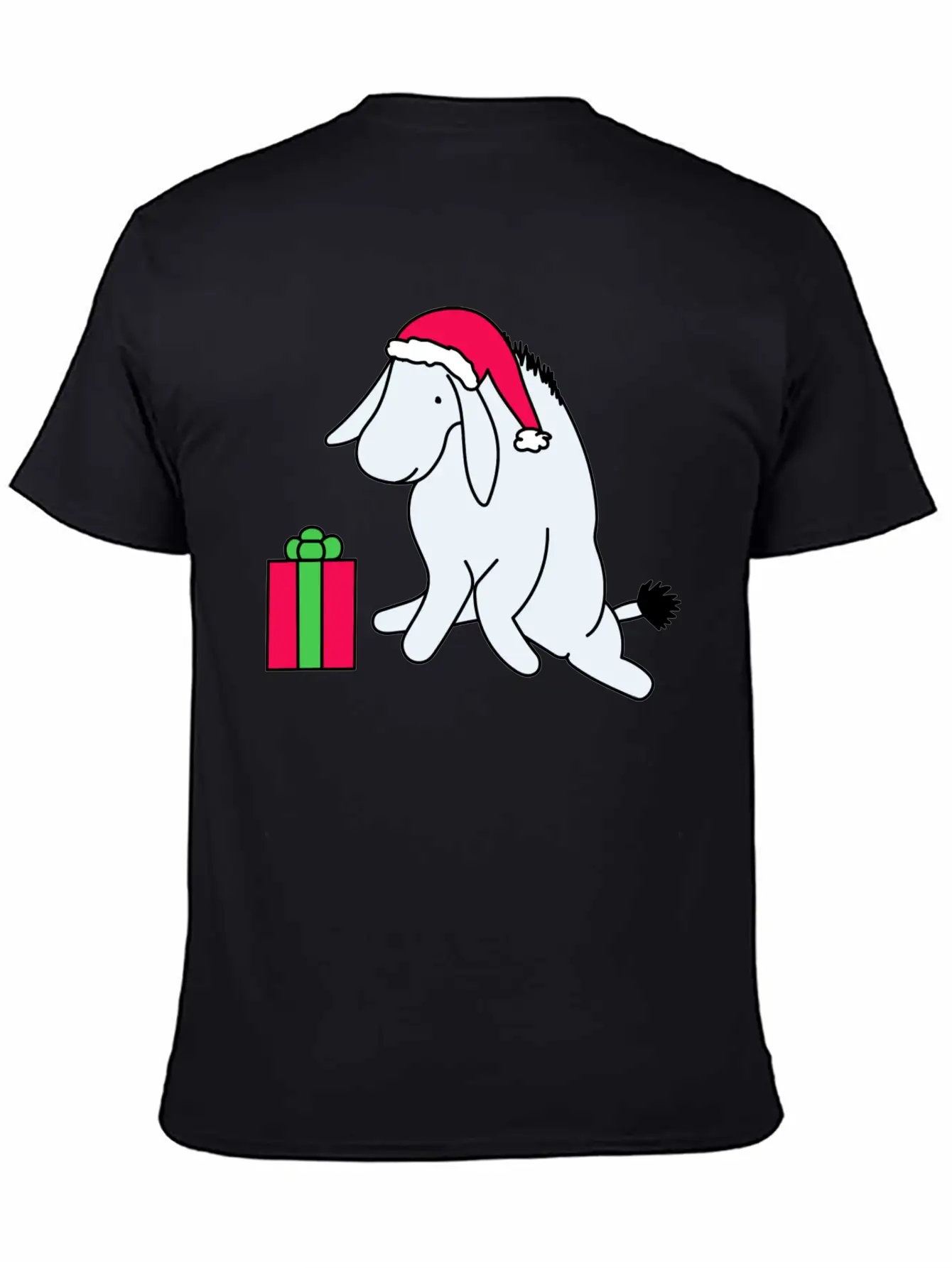 Holiday Sad Donkey Comfortable Minimalist Graphic Tee – Summer Style Essential