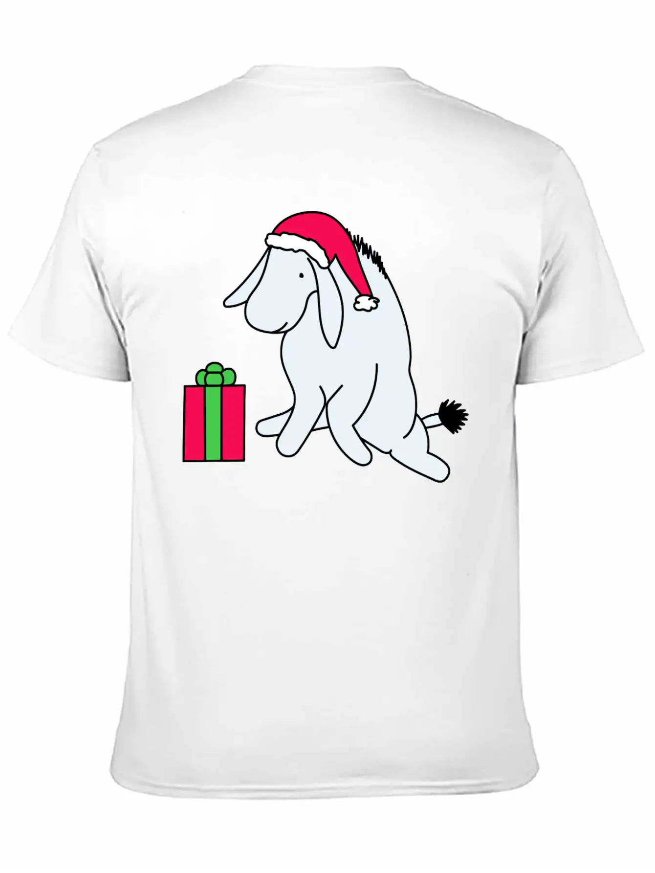 Holiday Sad Donkey Comfortable Minimalist Graphic Tee – Summer Style Essential