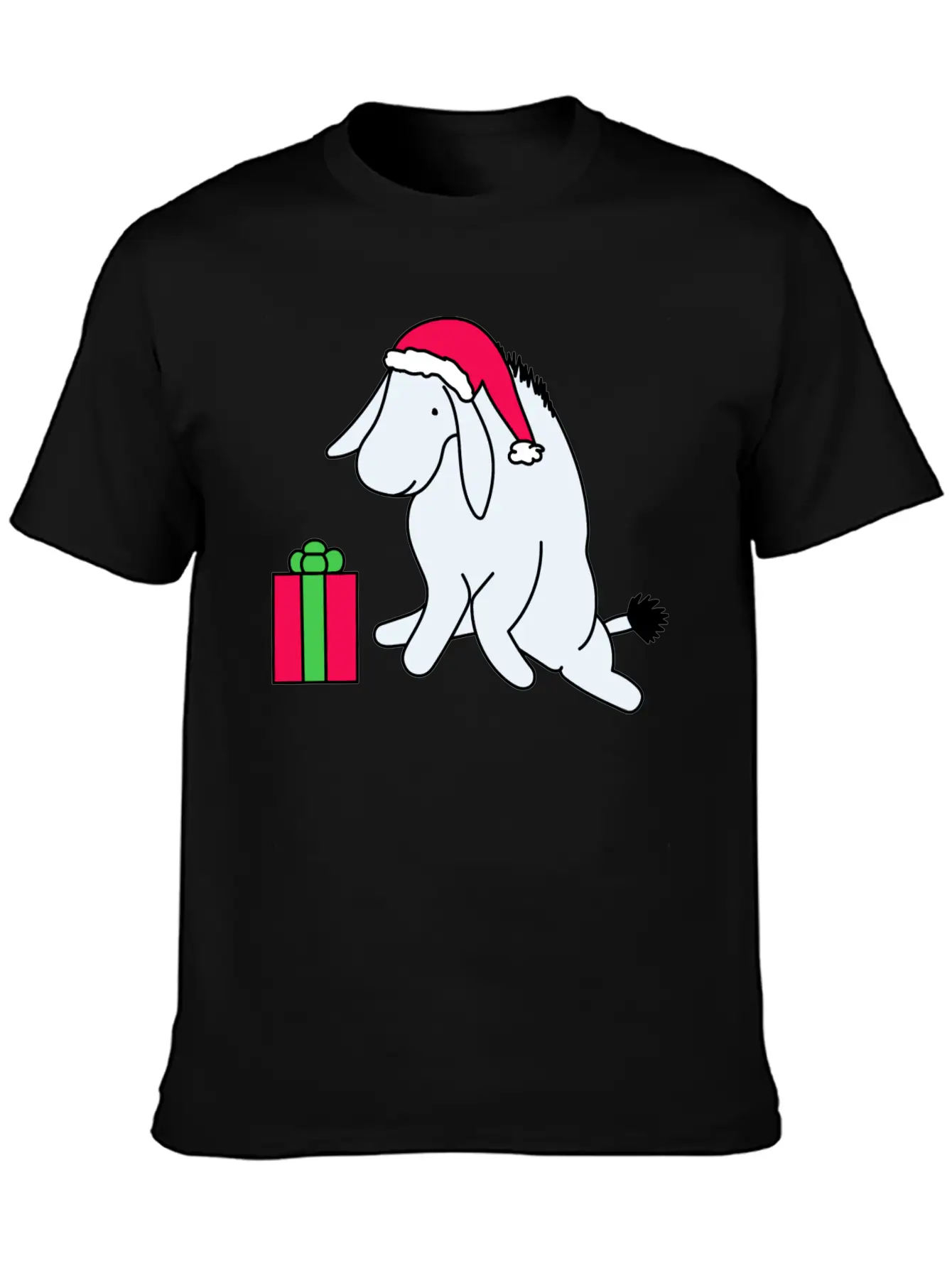 Holiday Sad Donkey Comfortable Minimalist Graphic Tee – Summer Style Essential